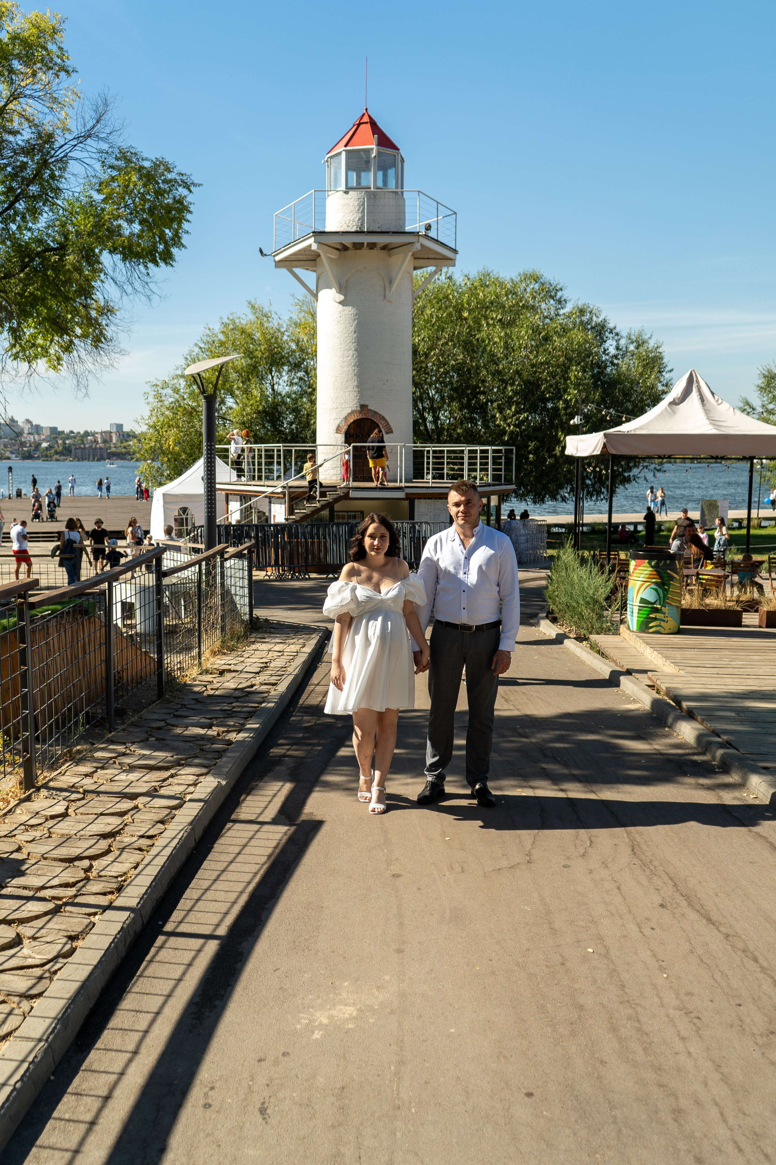 Фотосессия у маяка в парке Дельфин Воронеж