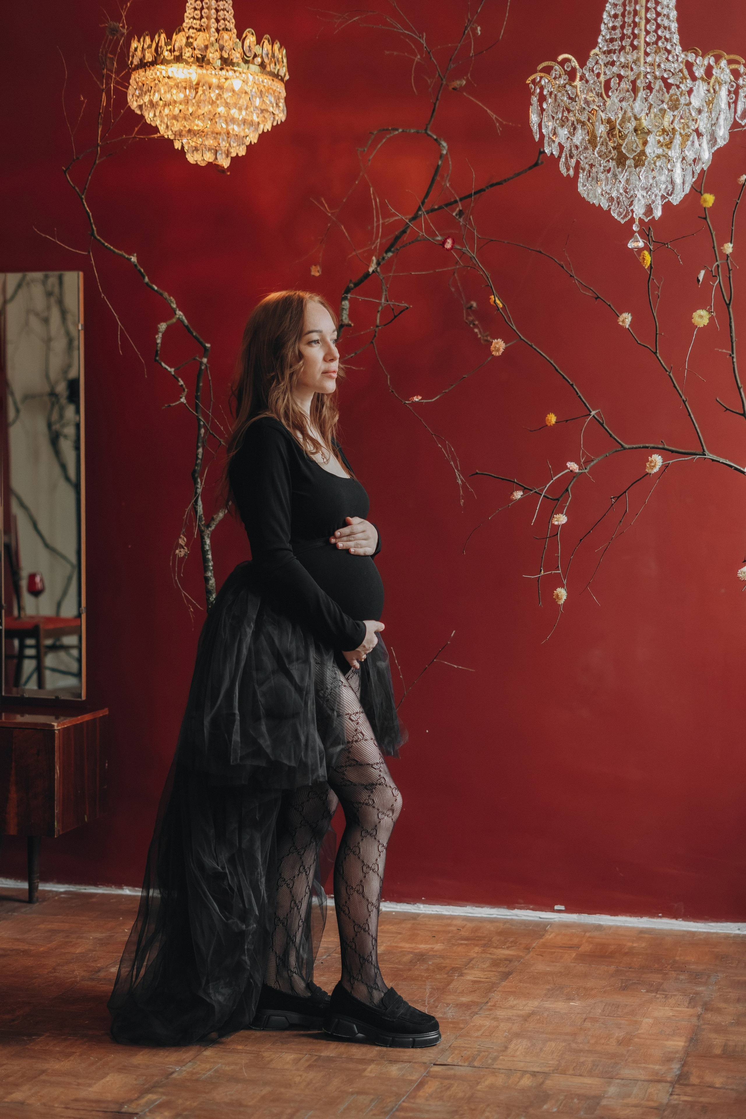 Фотосессия беременности в Москве. Фотограф Москва Виктория-Антуанетта