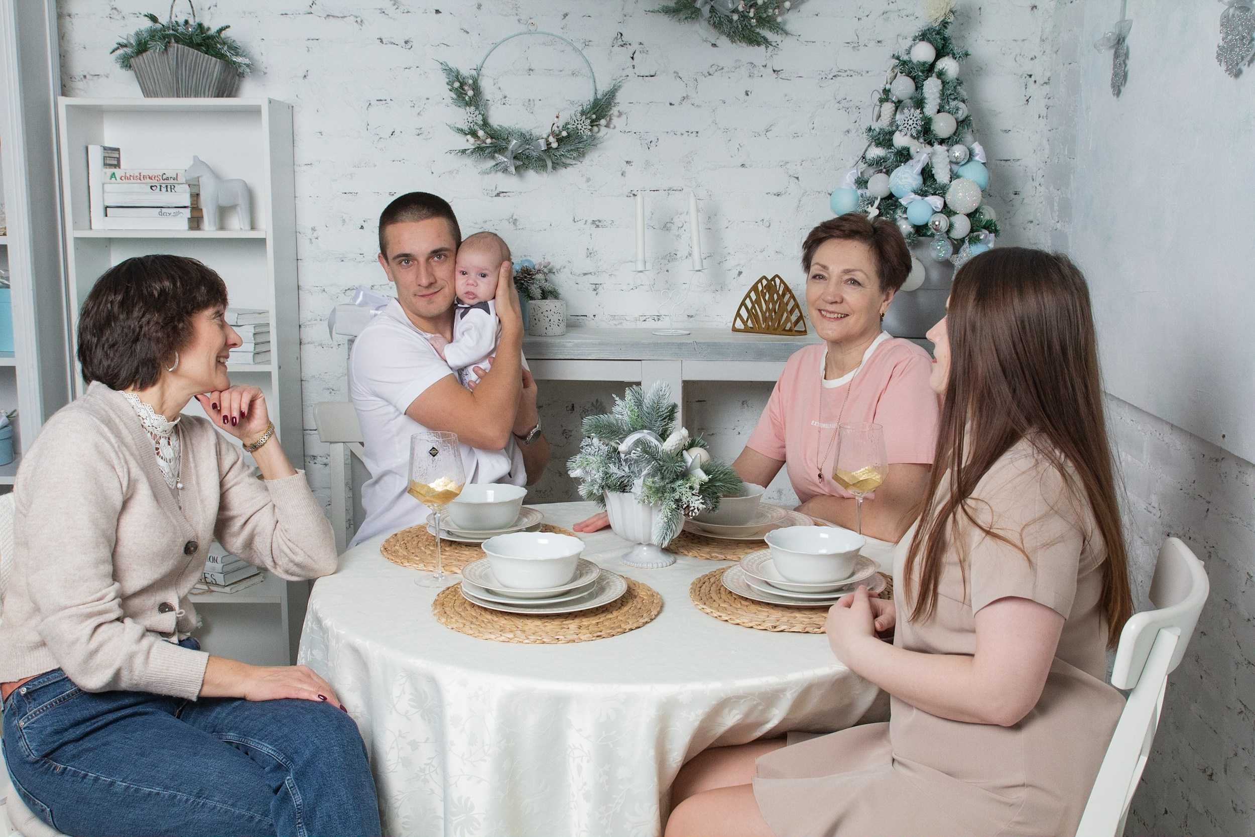 Семейная новогодняя история 💖. Женский портрет и немного больше в Санкт-Петербурге