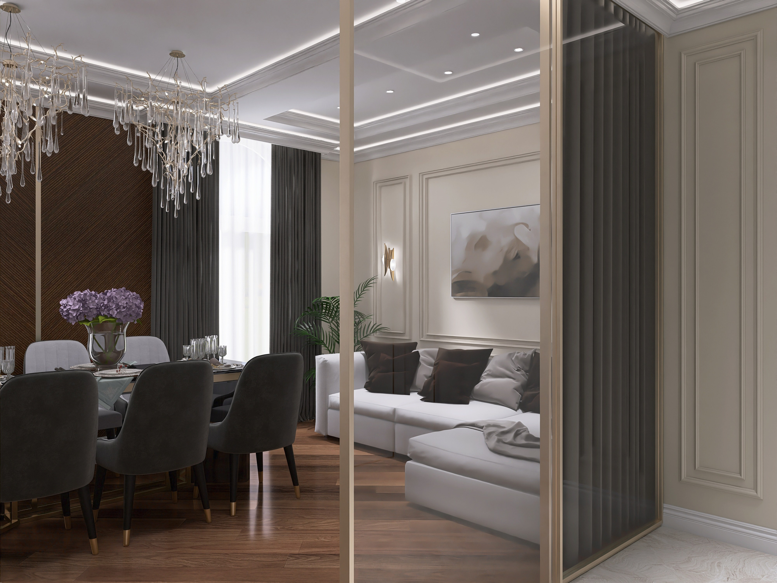 CAPITAL TOWERS. Moscow Interiors