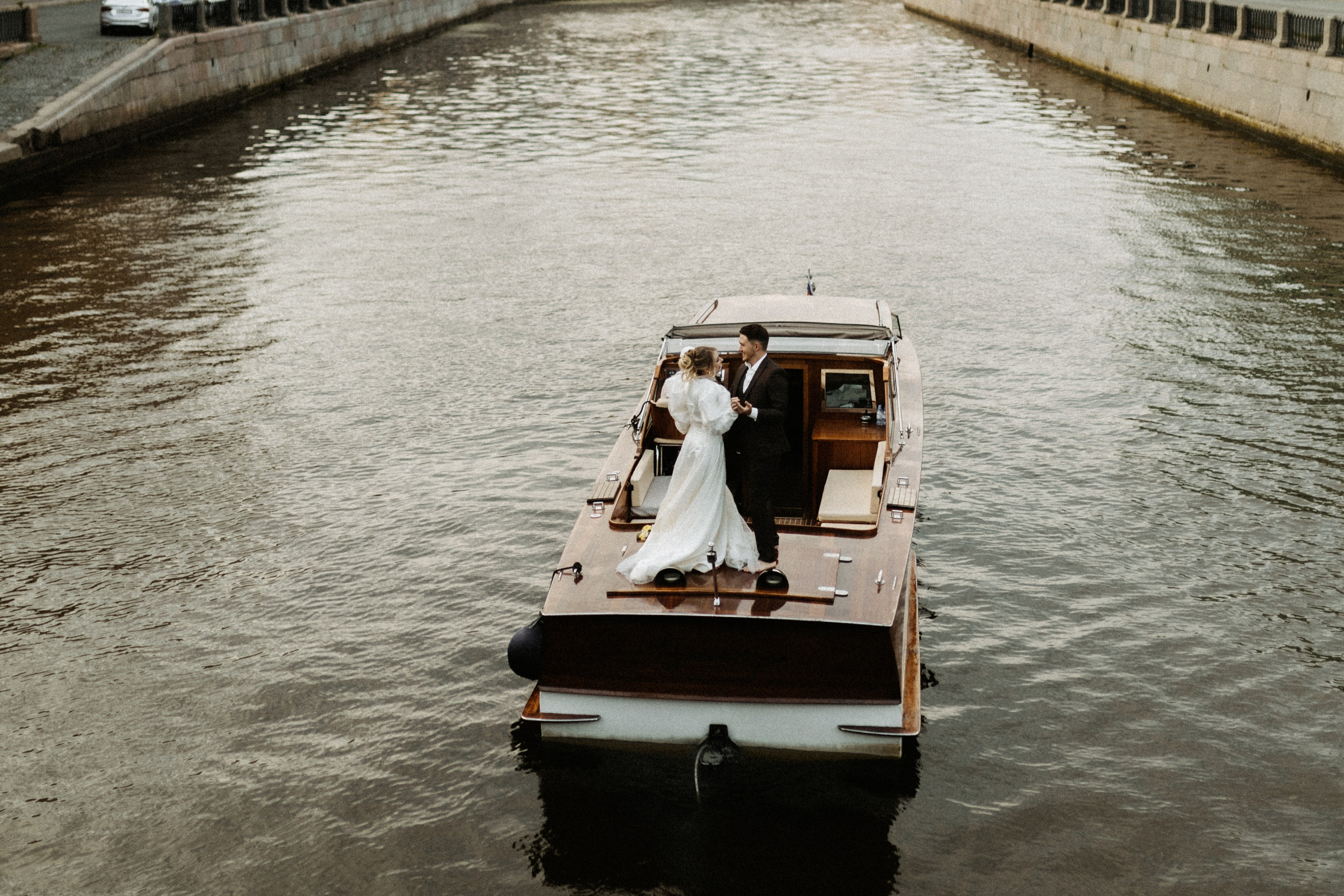 На катере. Фотограф в Санкт-Петербурге