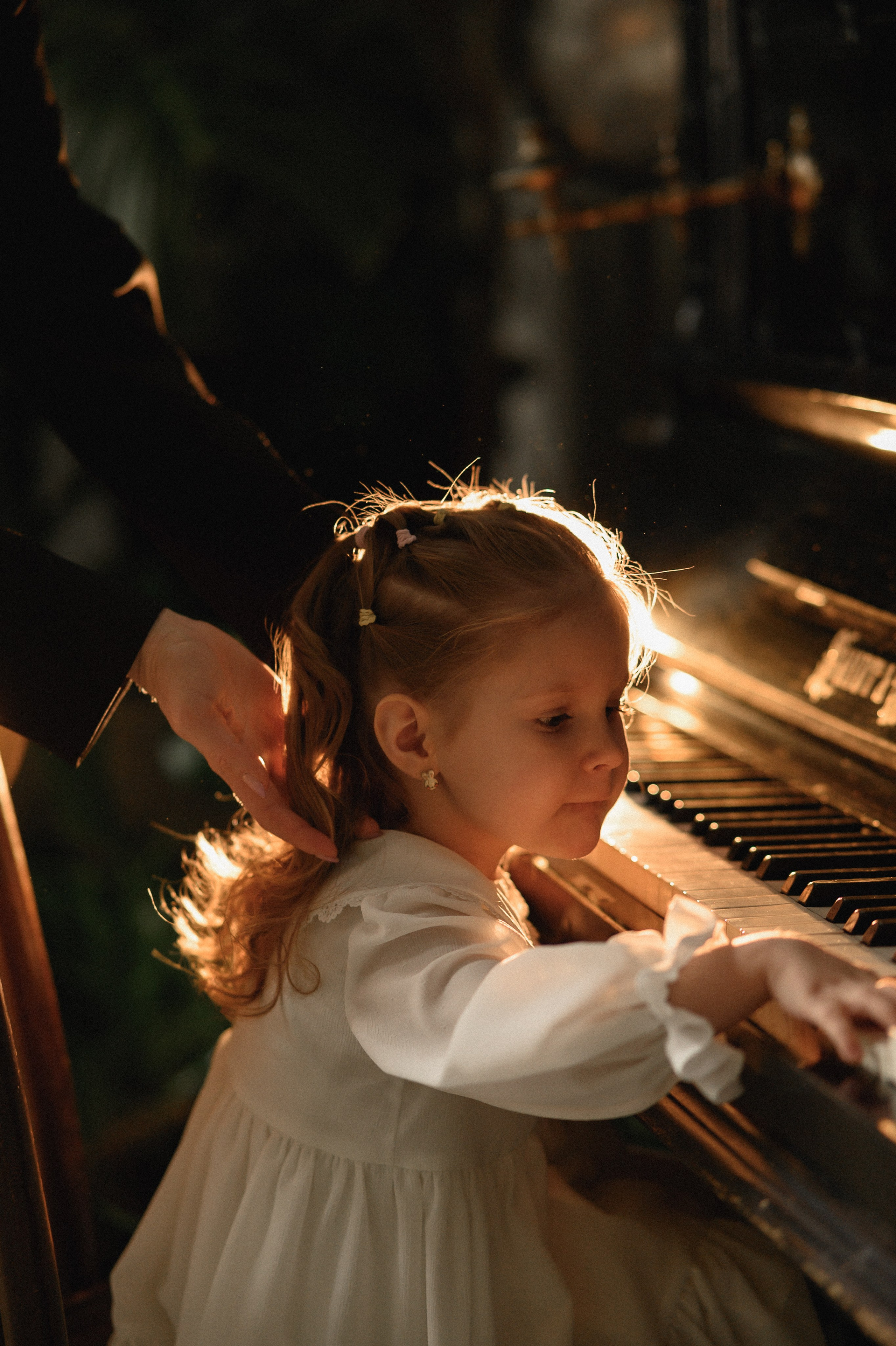 Андрей, Оля и Таисия в студии Пространство. Семейный и свадебный lifestyle-фотограф в Москве Мария Петрова