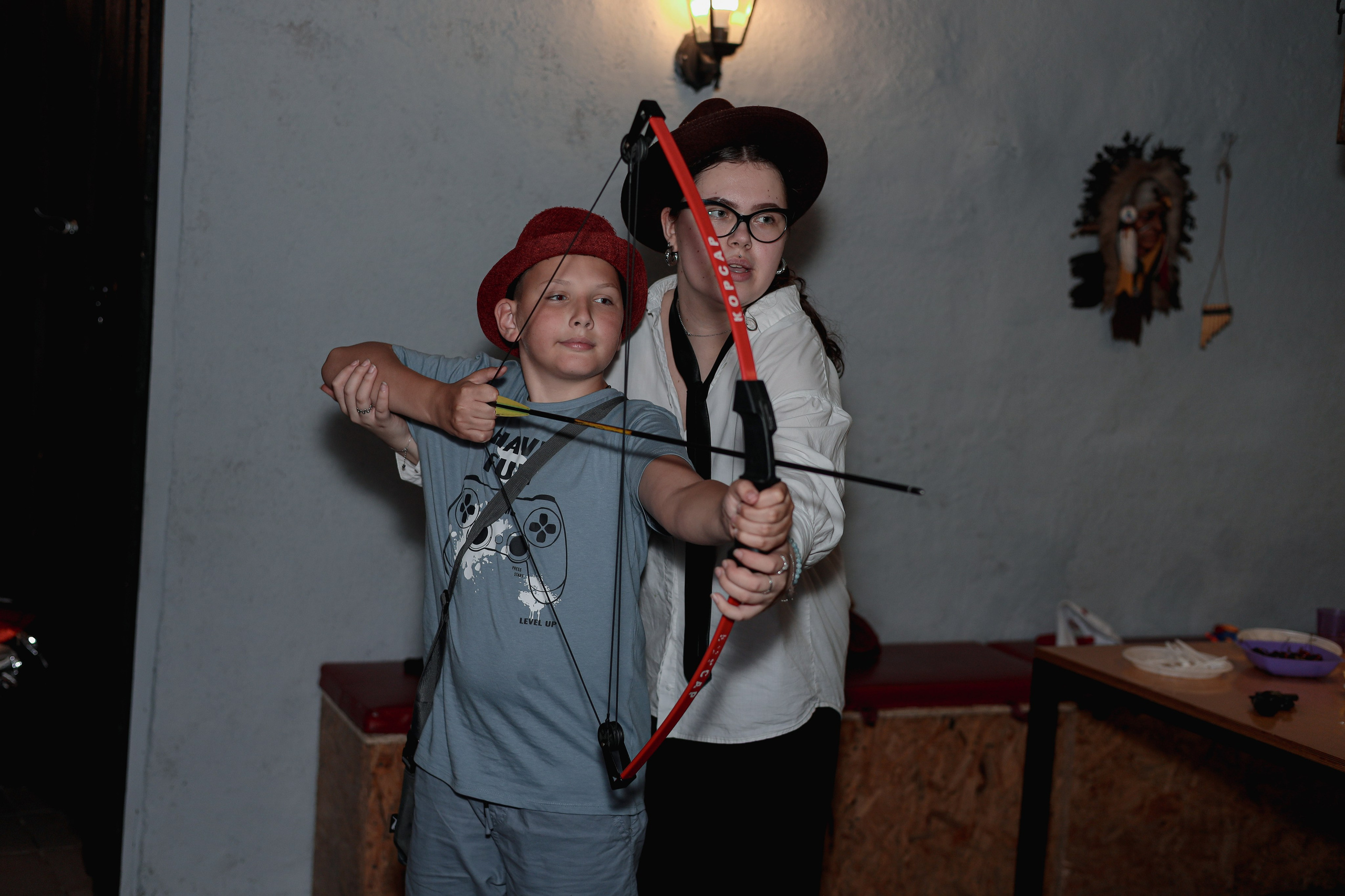 День рождение в стрелковом клубе. Фотограф Надршина Лилия