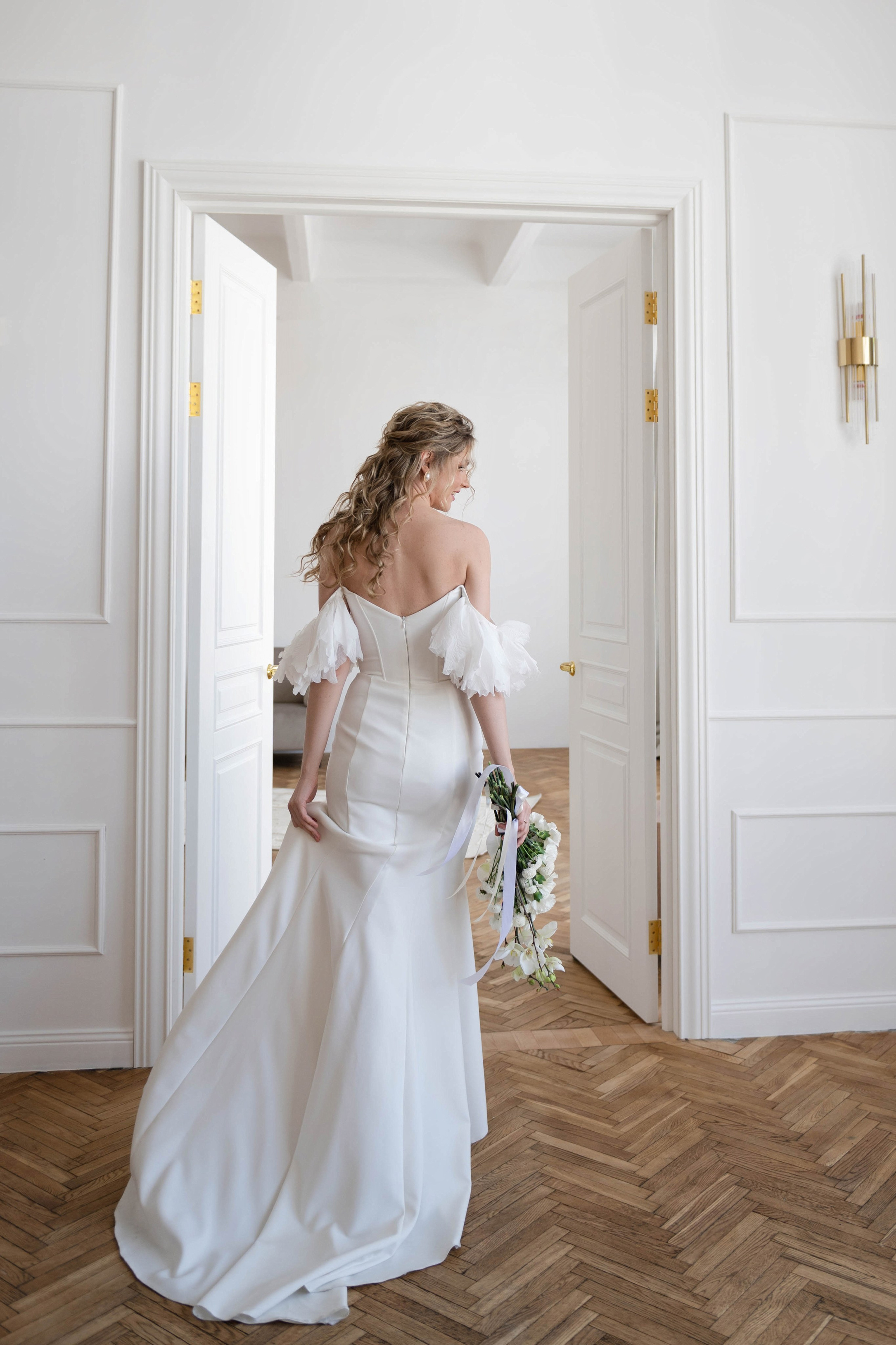 Утро невесты Александры. Свадебный фотограф в Москве Анастасия Колесникова