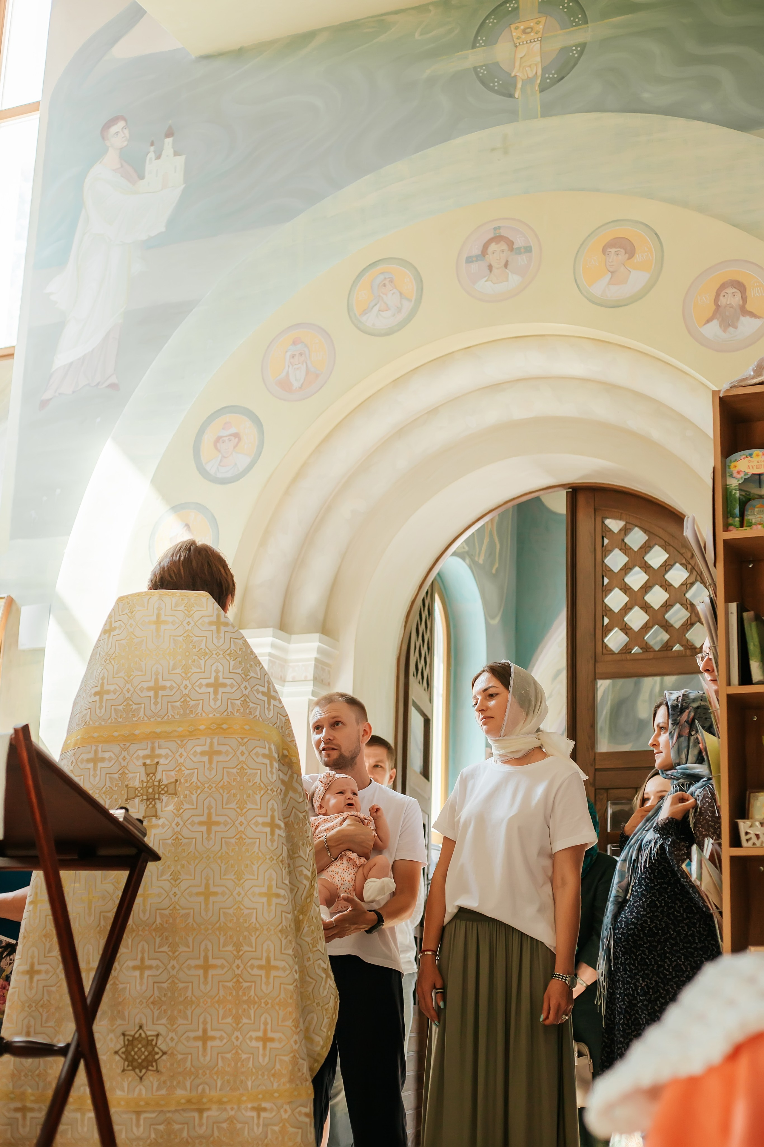 Крещение Валерии. Школьный и детский фотограф Старожилово