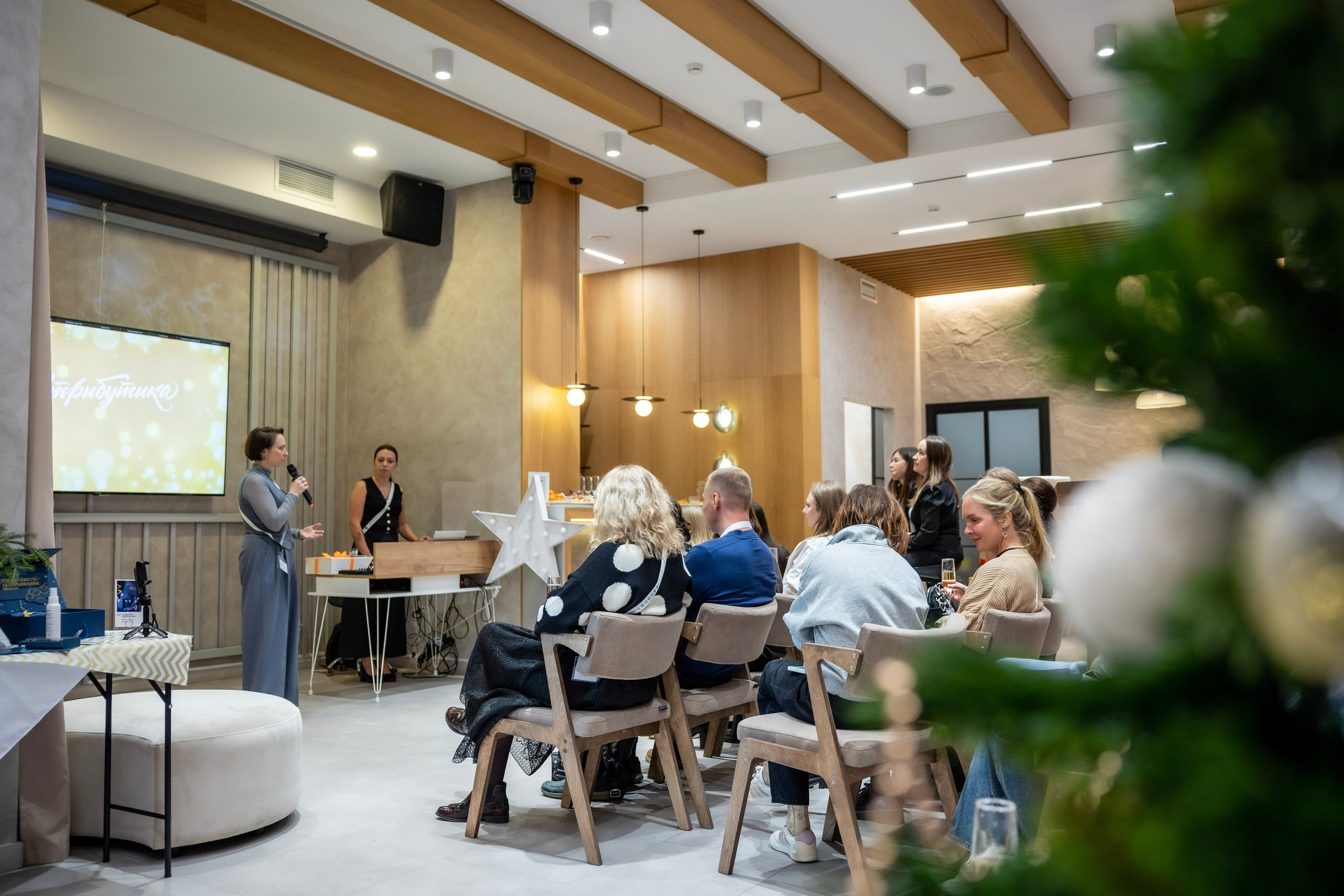 Презентация каталога новогодних корпоративных подарков от компании «Атрибутика». Драчёва Елена портретный фотограф Санкт-Петербург