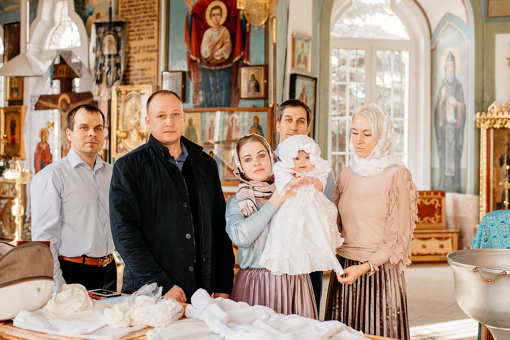 Фотосъемка крещения. Семейный и свадебный фотограф Семенова Инна