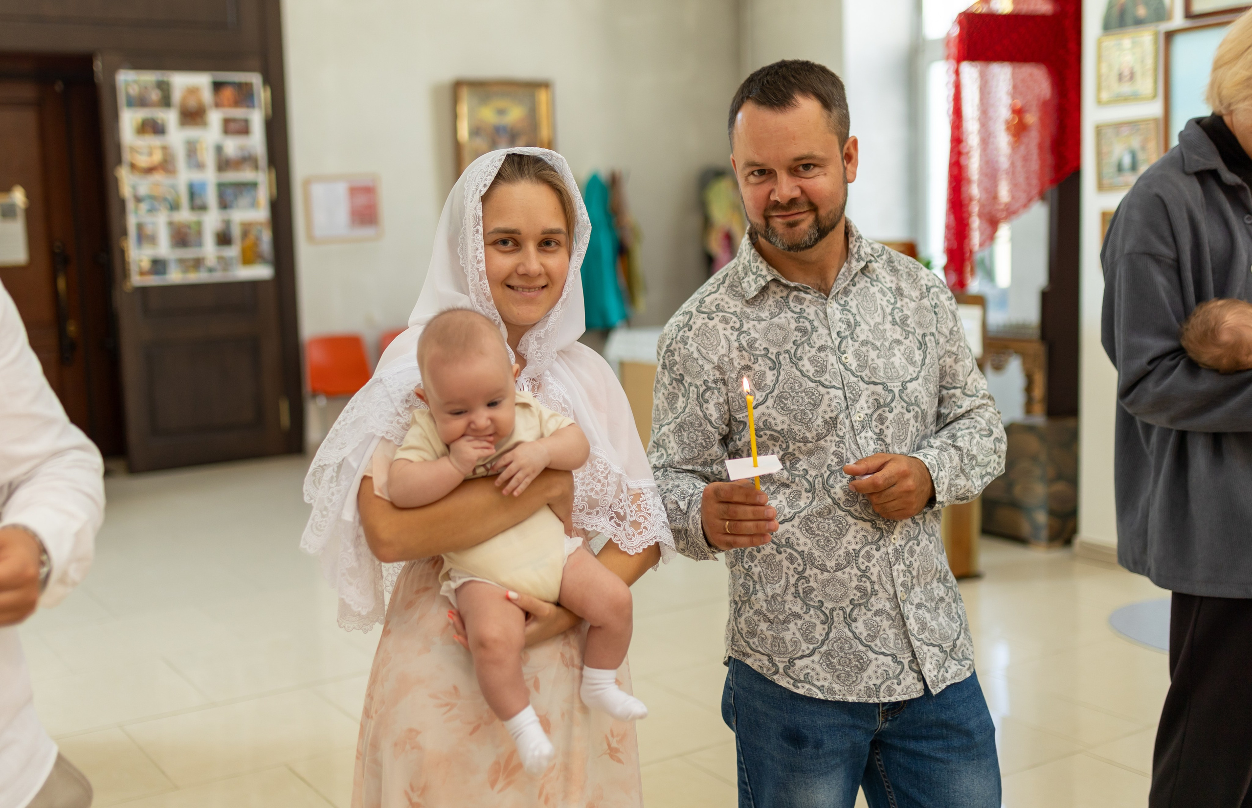 Крещение Артёма (все фото с таинсвта крещения). Фотограф новорожденных. Детский и семейный фотограф Марьяна Юдина