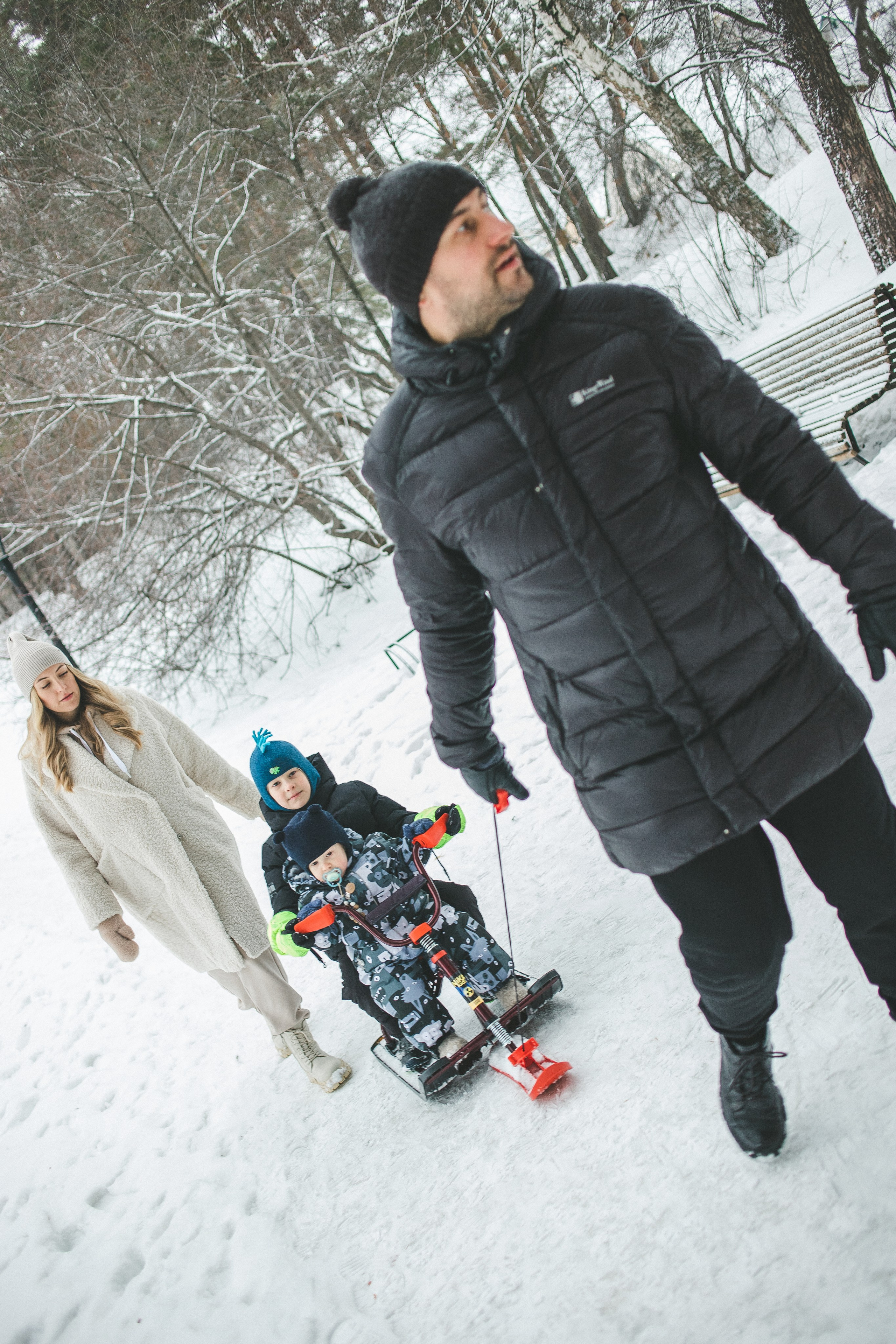Зимняя прогулка. Семейный фотограф г. Димировград Андросова Екатерина