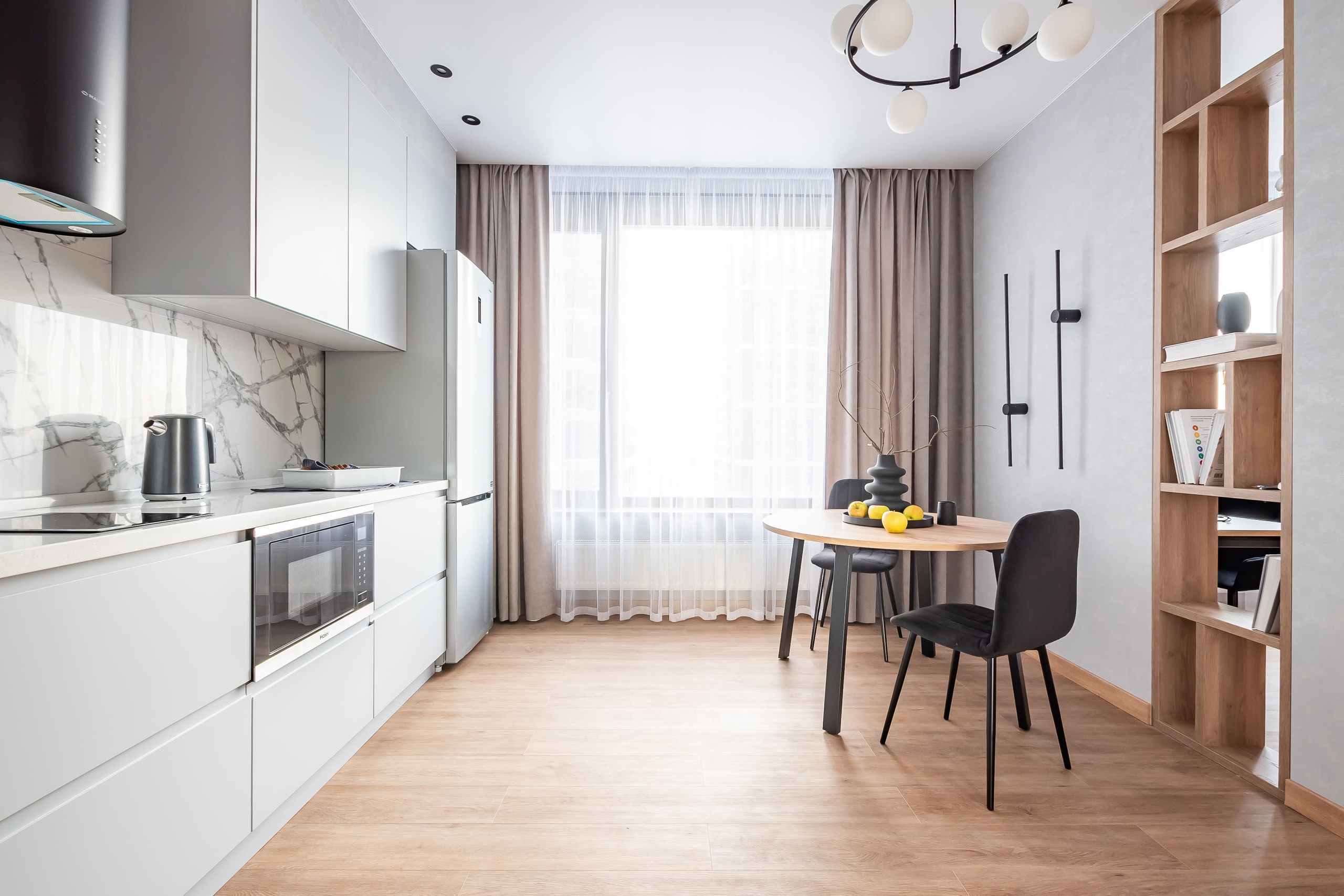 Интерьерная фотосъемка малогабаритной студии в Москве и Подмосковье. 