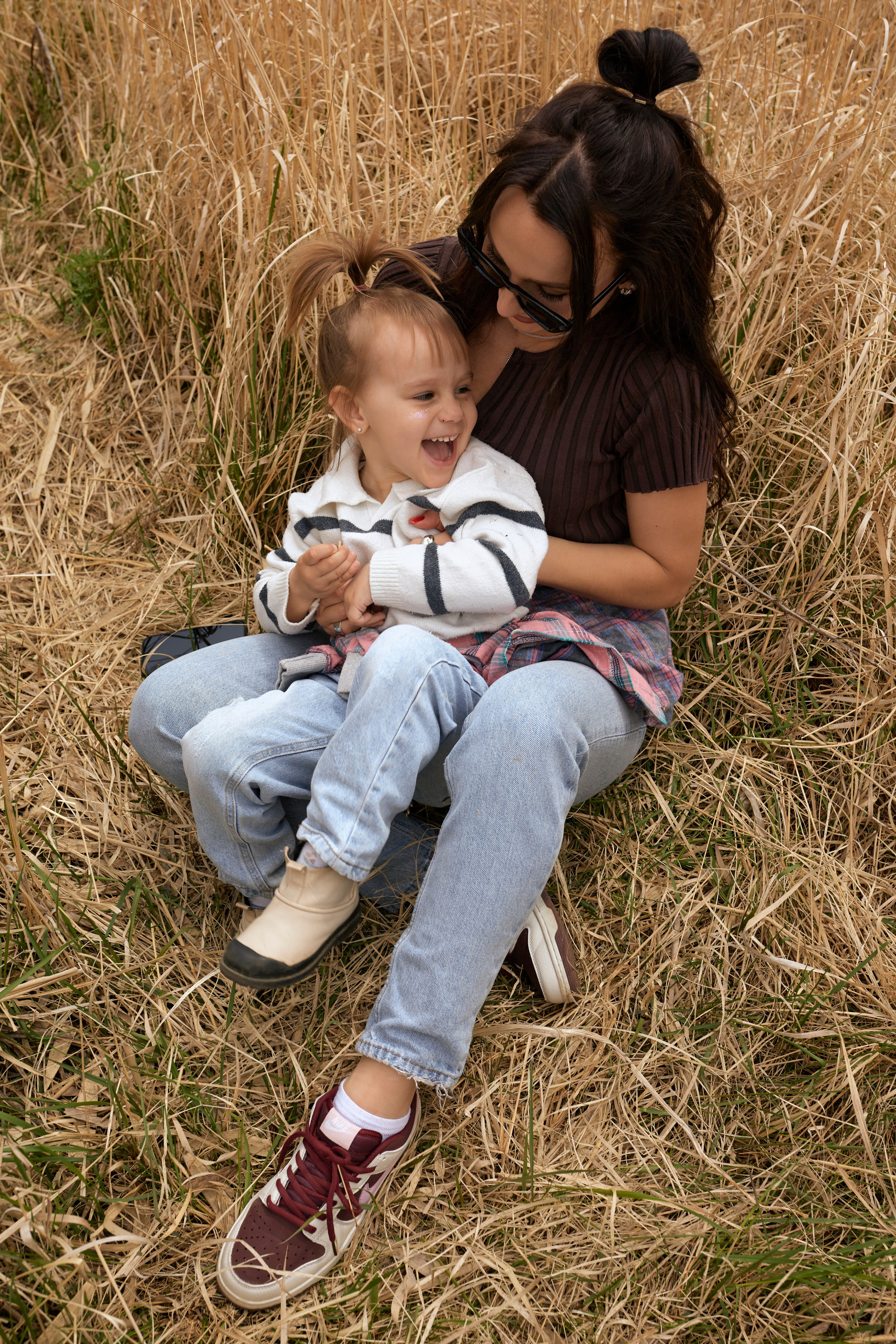Алена и дочки. Фотограф Владивосток, семейные и индивидуальные съемки