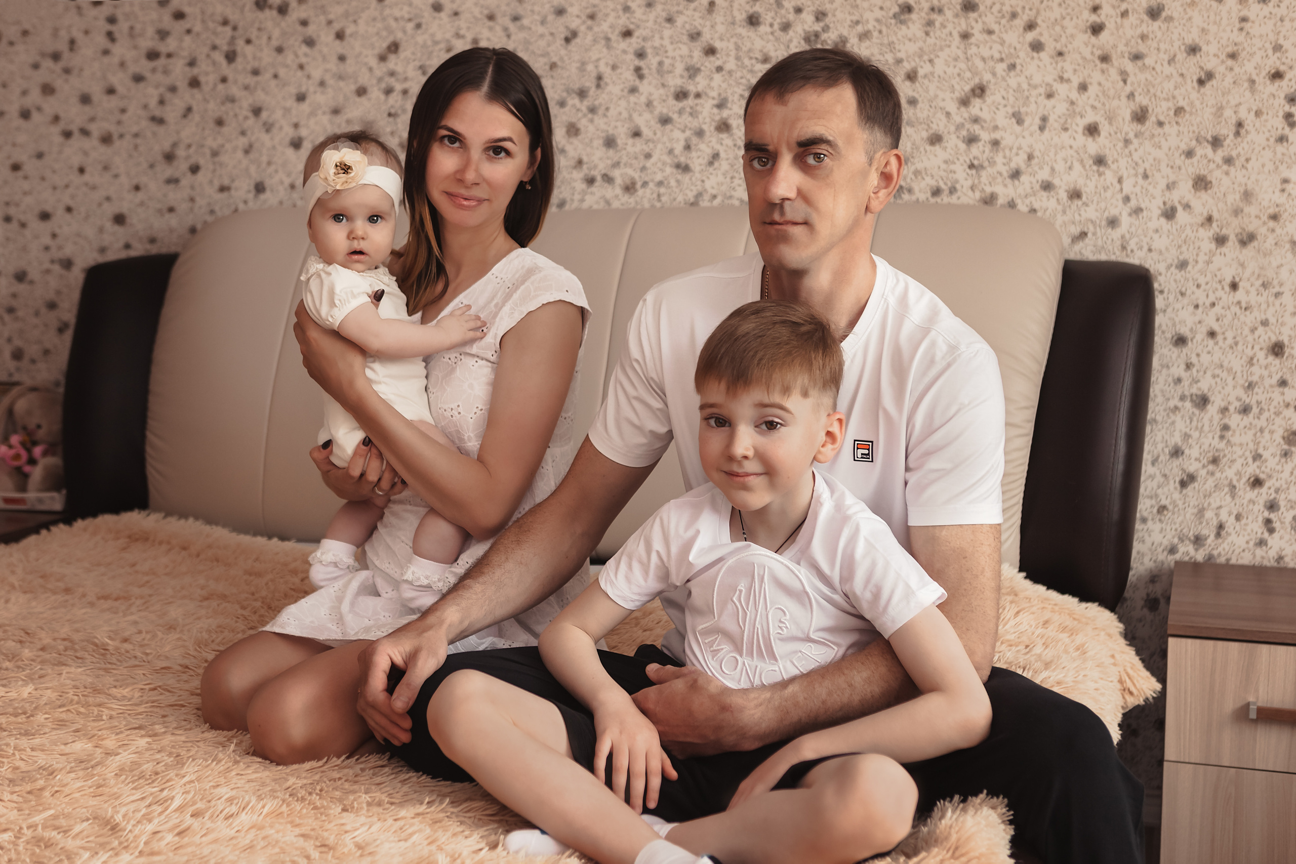 Домашняя семейная фотосессия на Сахалине. Детский, семейный фотограф в Южно-Сахалинске, Невельске и Холмске