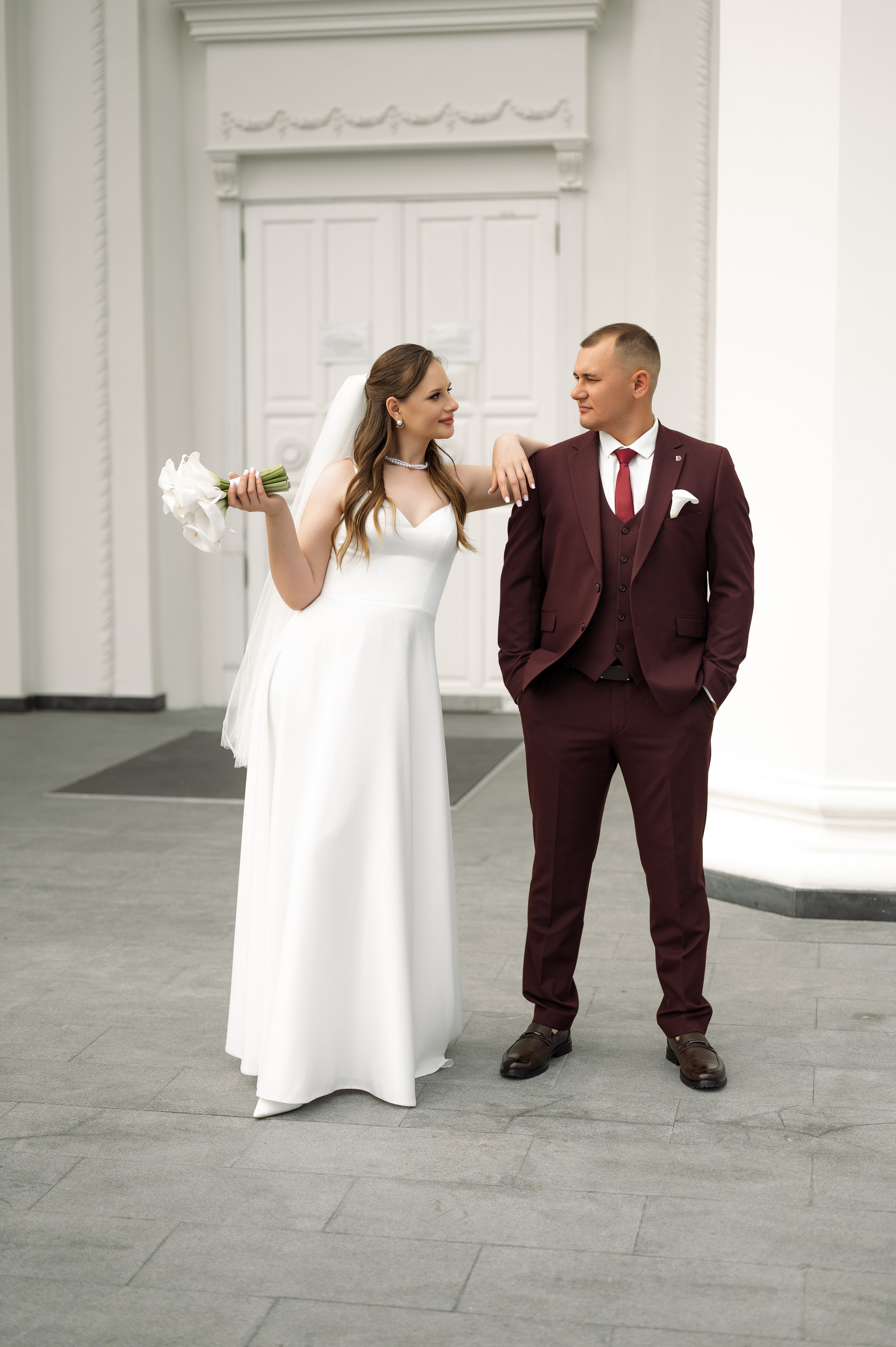 Загс (студия и прогулка). Свадебный и семейный фотограф в Краснодаре Алина Мельник