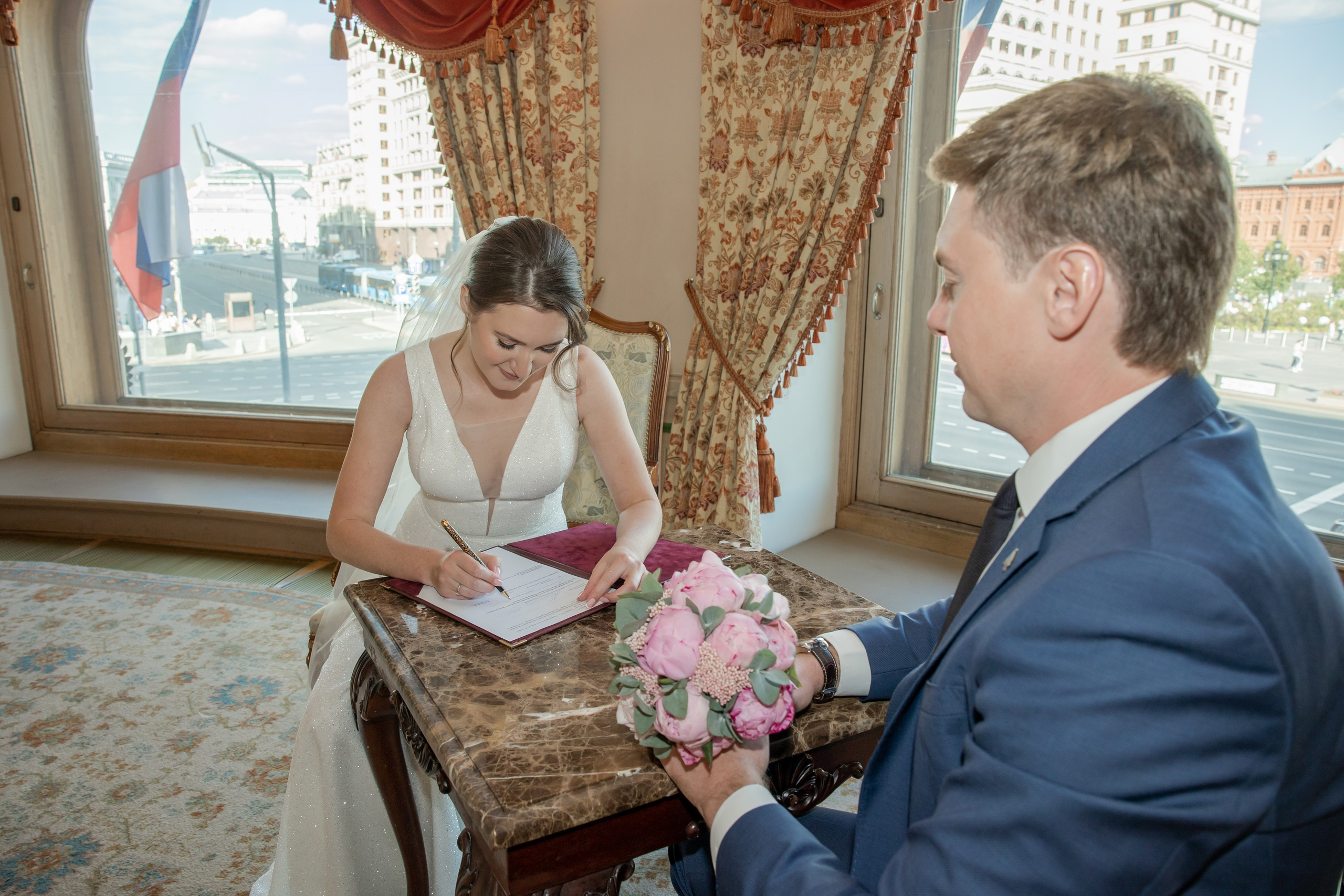 Татьяна и Антон, отель «Националь». Свадебный и репортажный фотограф (Москва, Королев и другие)