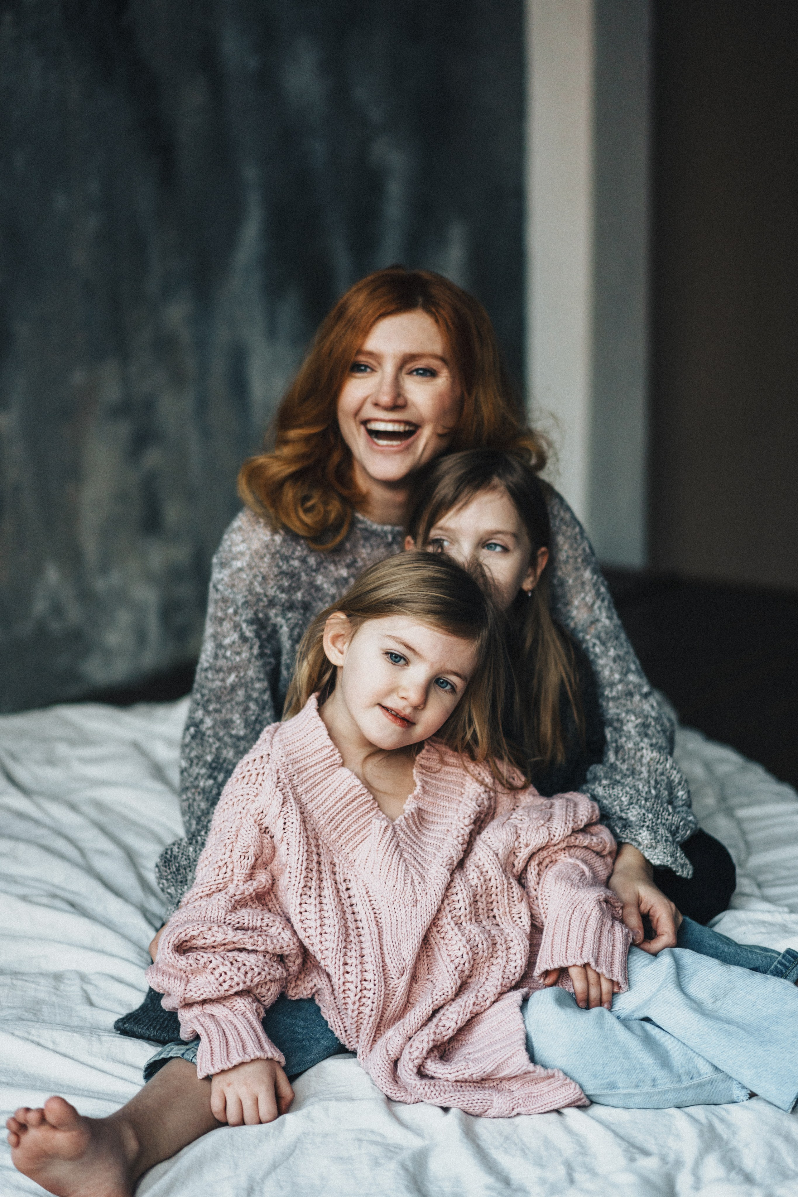 Наташа и девочки в проекте «Хочу как мама». Семейный и детский фотограф и видеограф в Москве, Серпухове и Тарусе Валерия Сорокина