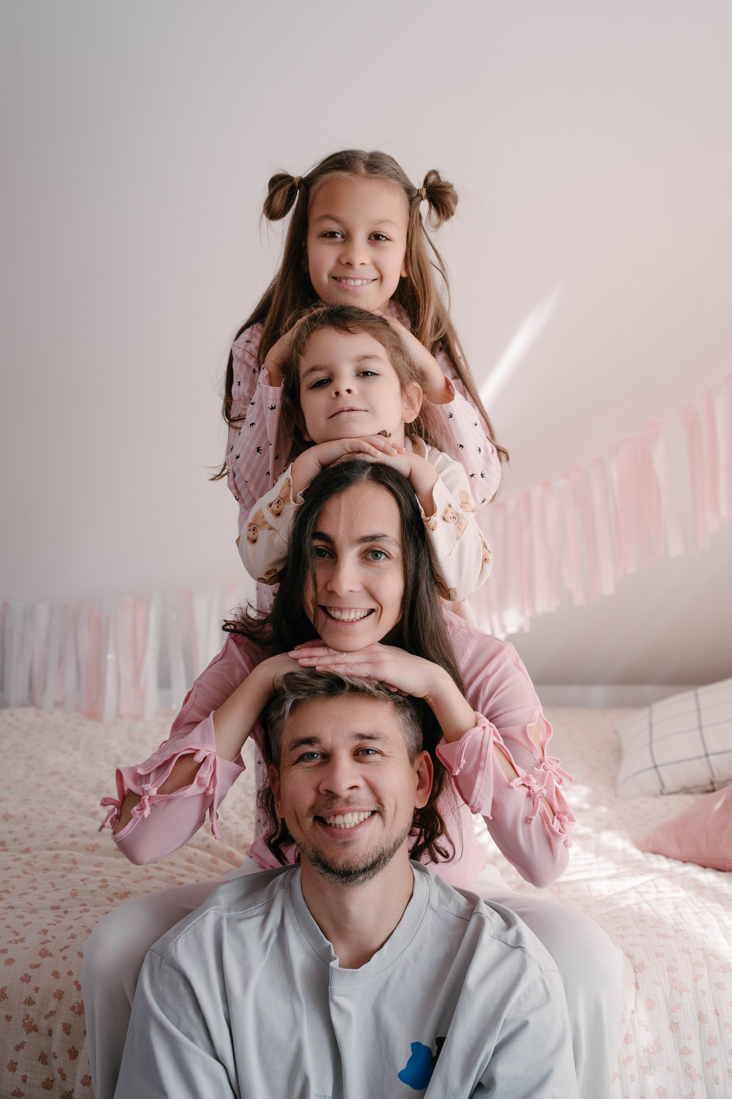 Пижамная вечеринка Варе 9 лет. Свадебный и семейный фотограф в Воронеже Анастасия Бойко