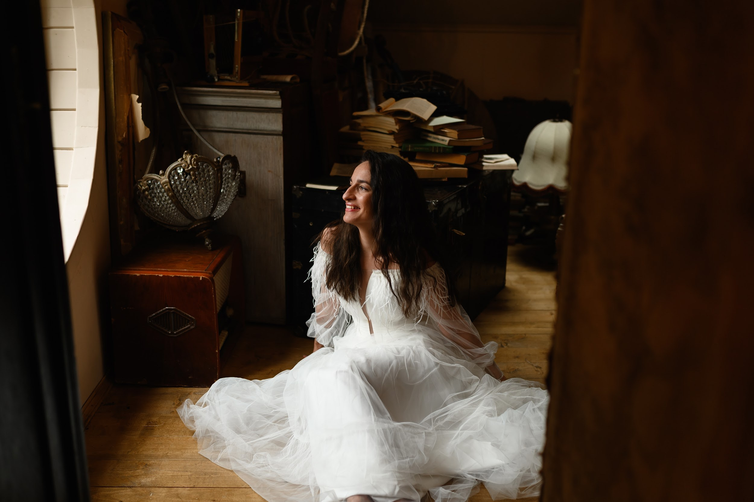 Екатерина. Заброшенный чердак. Фотограф Марина Росси