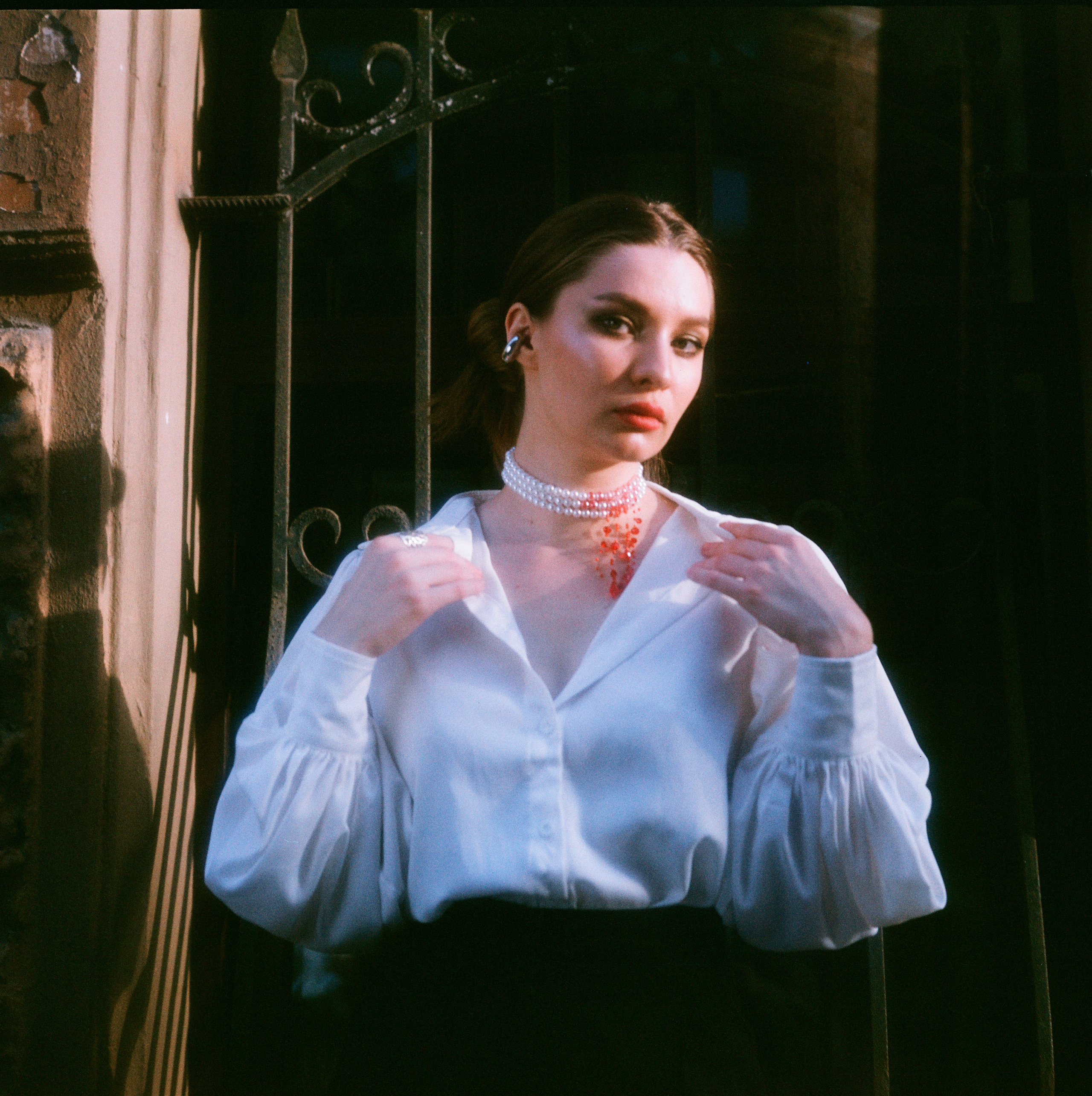 Женский портрет на пленку в Санкт-Петербурге | Уличная фотосъемка