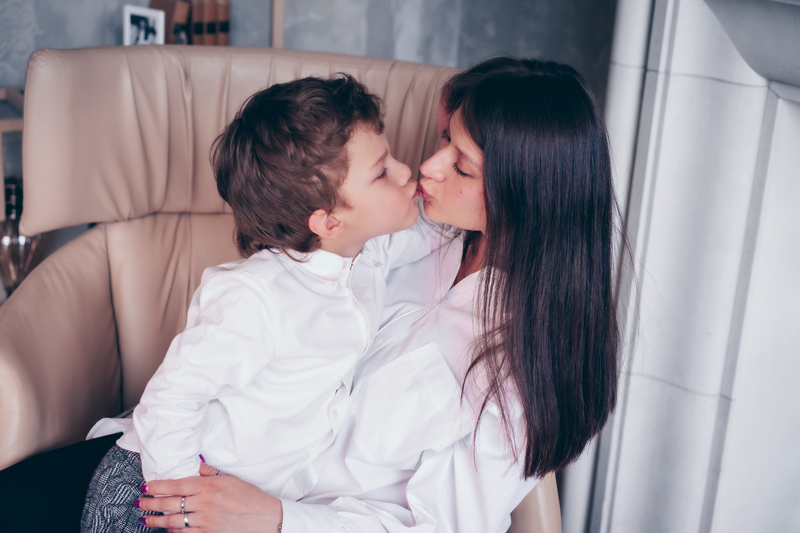 Фотосессия большой семьи. Детская, семейная фотостудия в Санкт-Петербурге