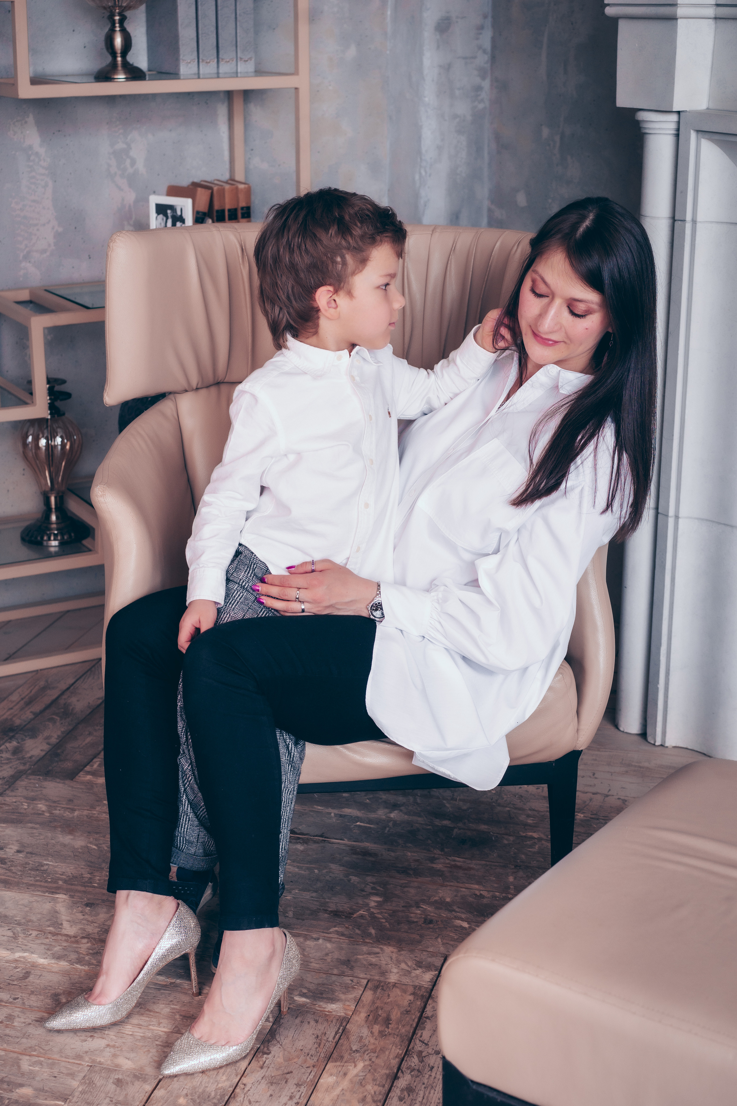 Фотосессия большой семьи. Детская, семейная фотостудия в Санкт-Петербурге