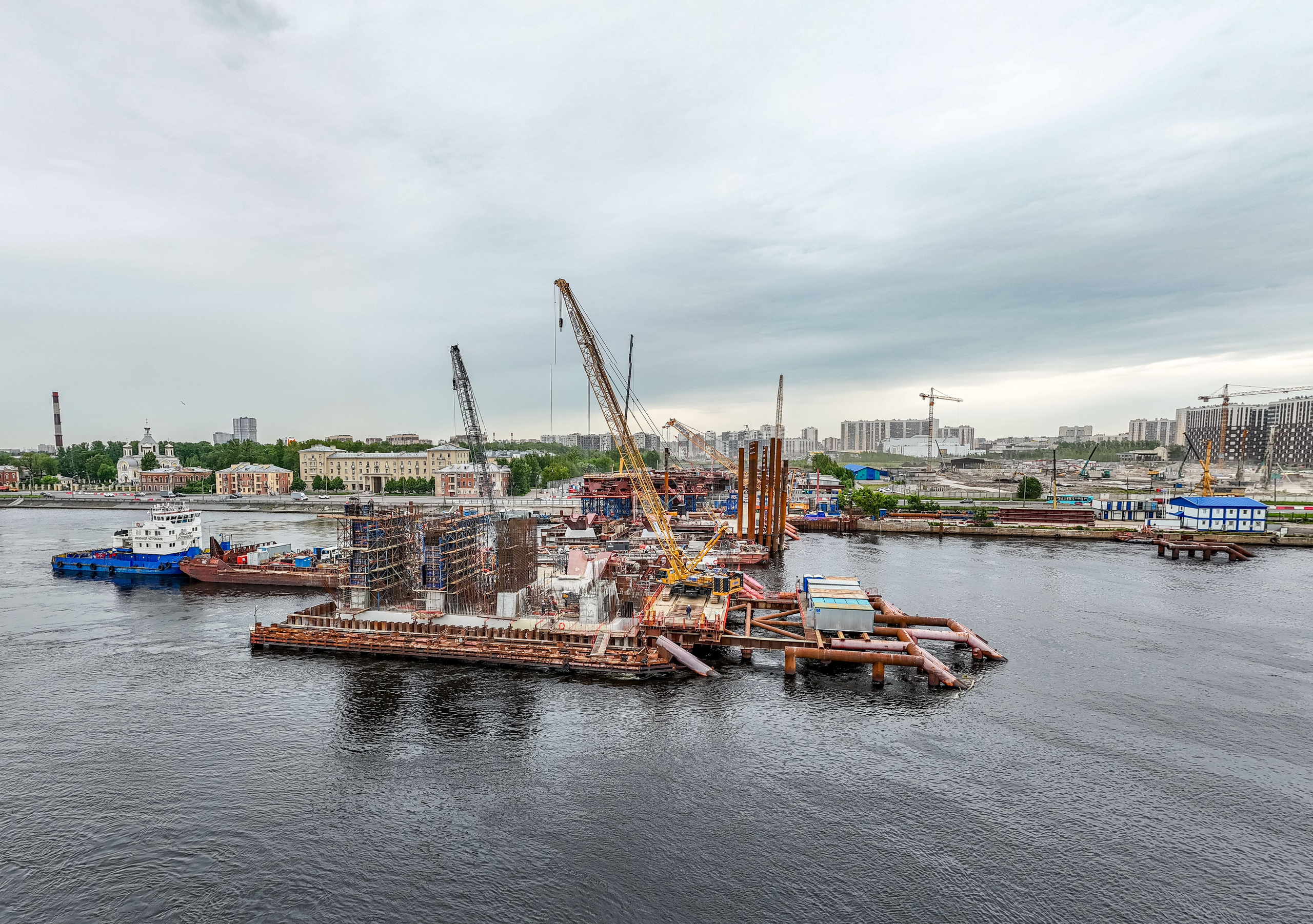 Аэросъемка / съемка с квадрокоптера. Студия визуального контента в Санкт-Петербурге и Москве