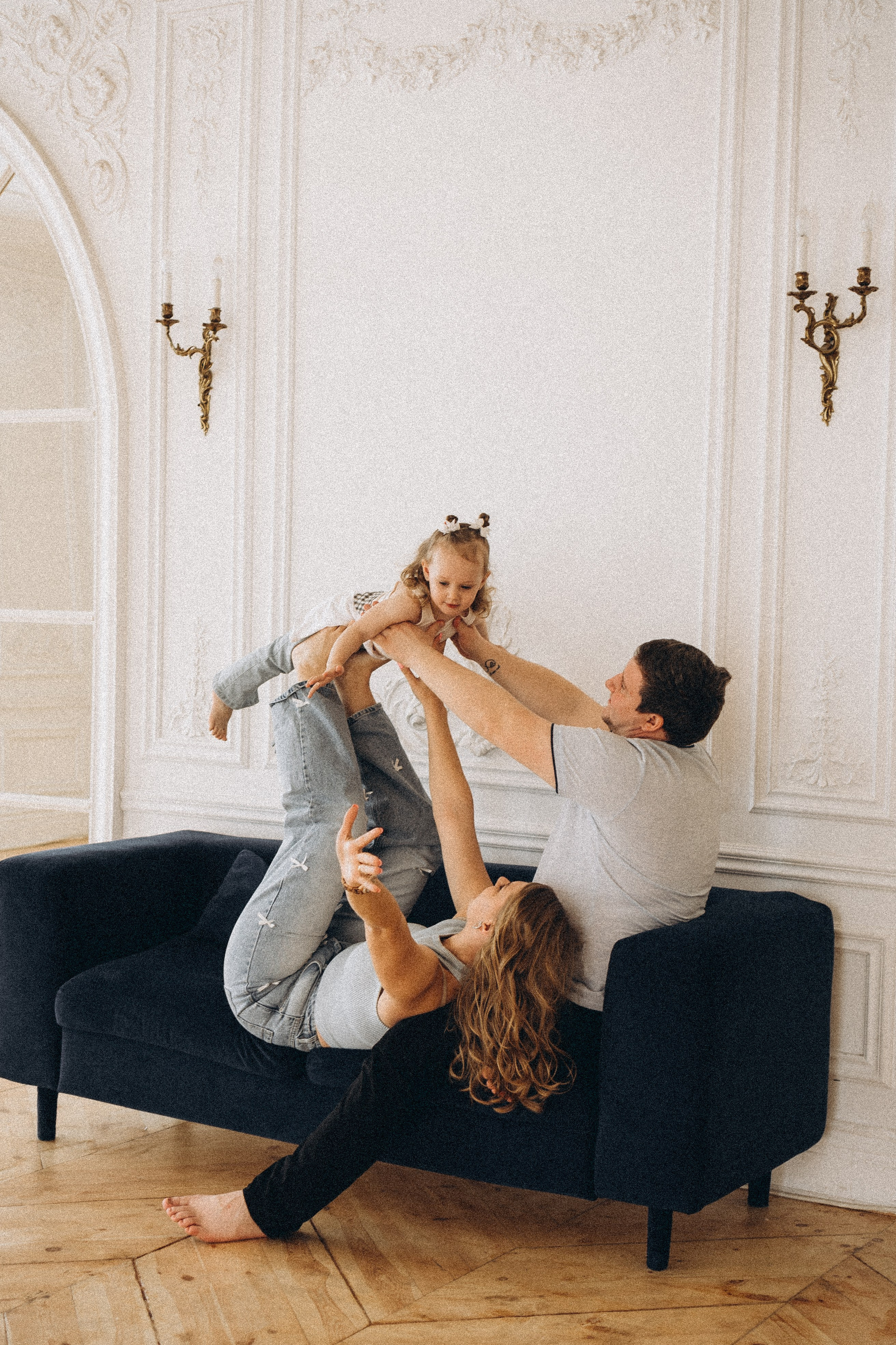 Семейная история в студии. Профессиональный фотограф, Санкт-Петербург — Виктория Богомолова