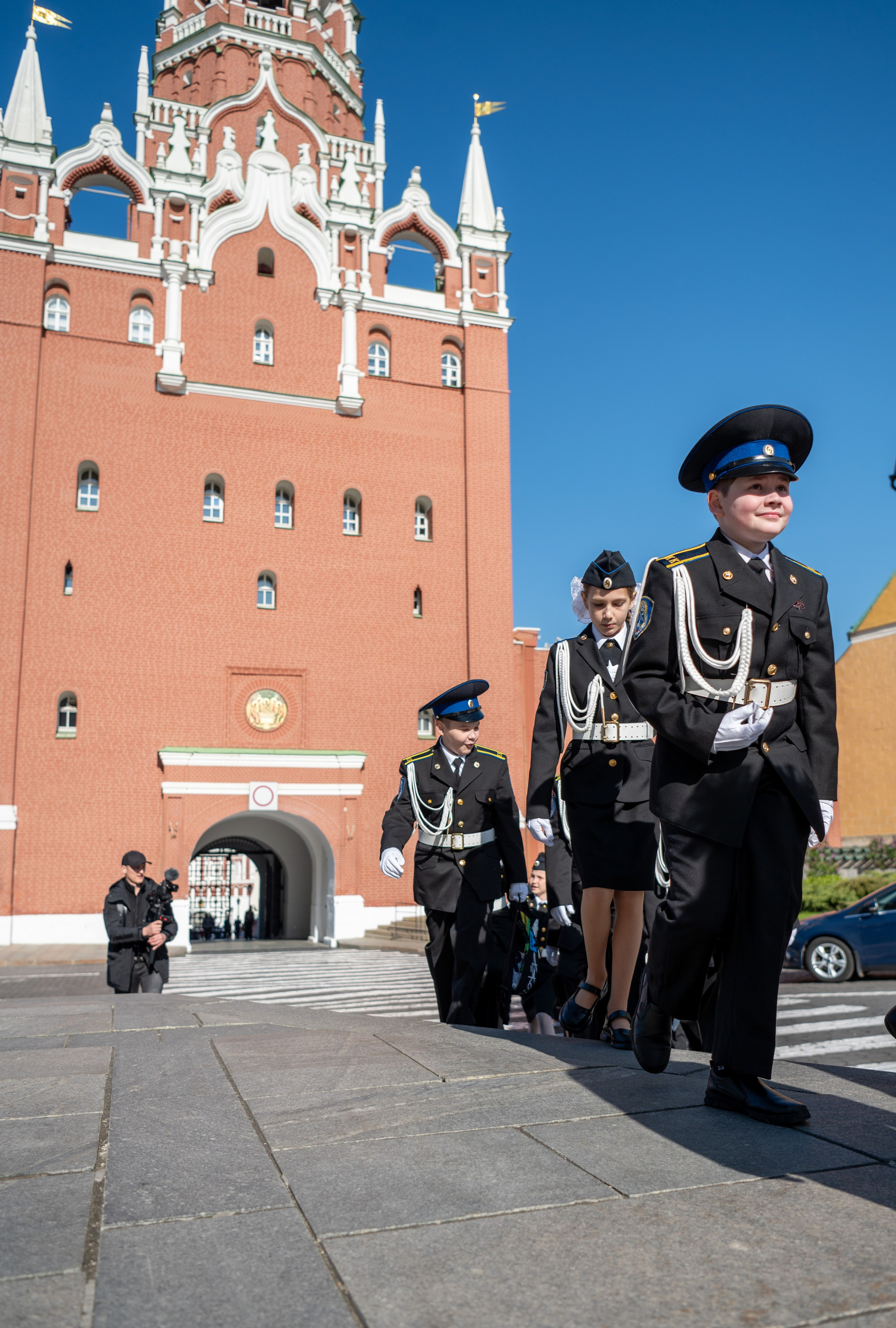 Фотосессия Присяги кадетов «Школа 1231 им. В. Д. Поленова». Детский и семейный фотограф г. Москва Оксана Катаджи