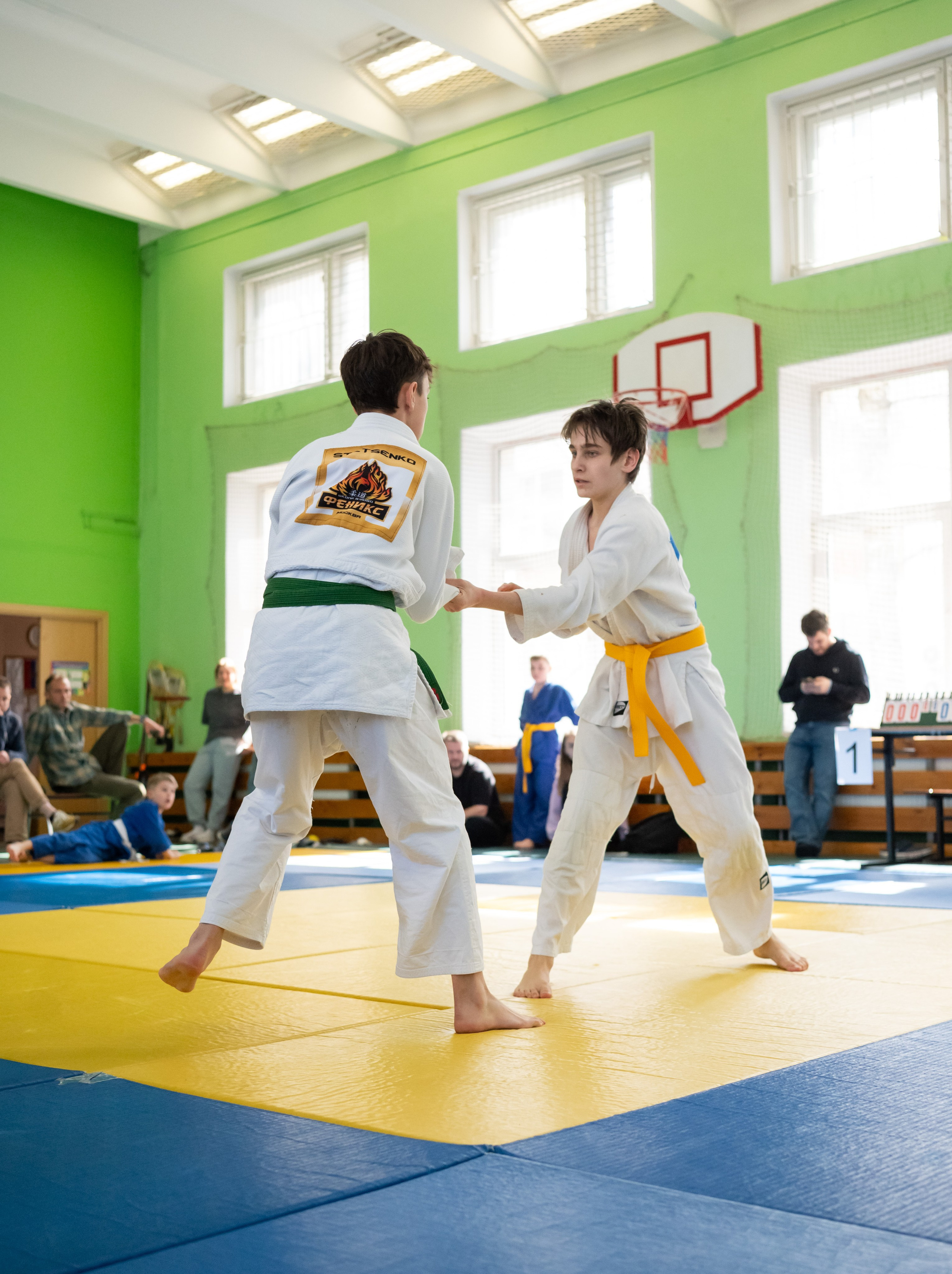 Спортивные соревнования по Дзюдо. Детский и семейный фотограф г. Москва Оксана Катаджи