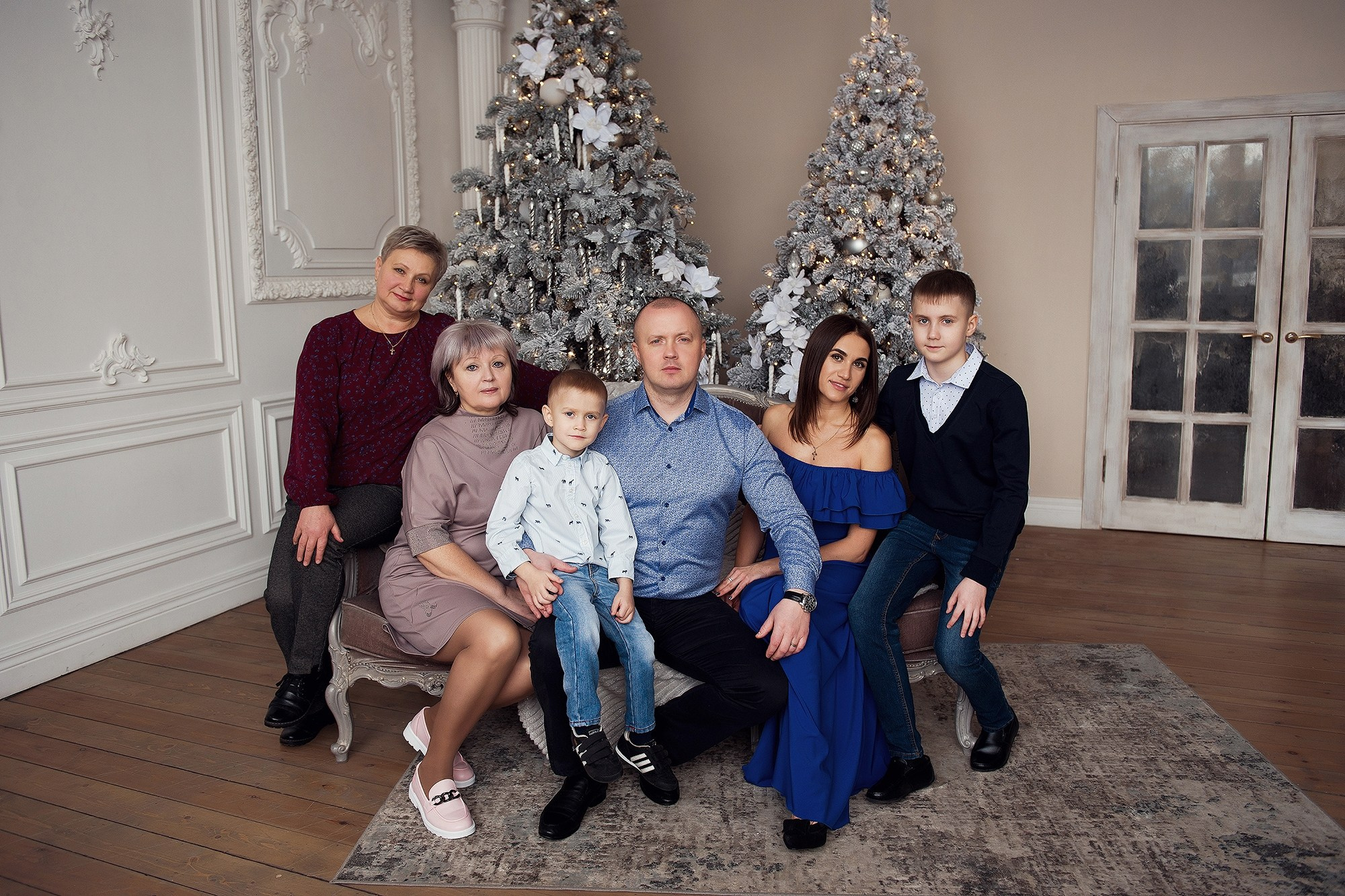 Большая семья. Фотограф Кристина Гришина Рязань