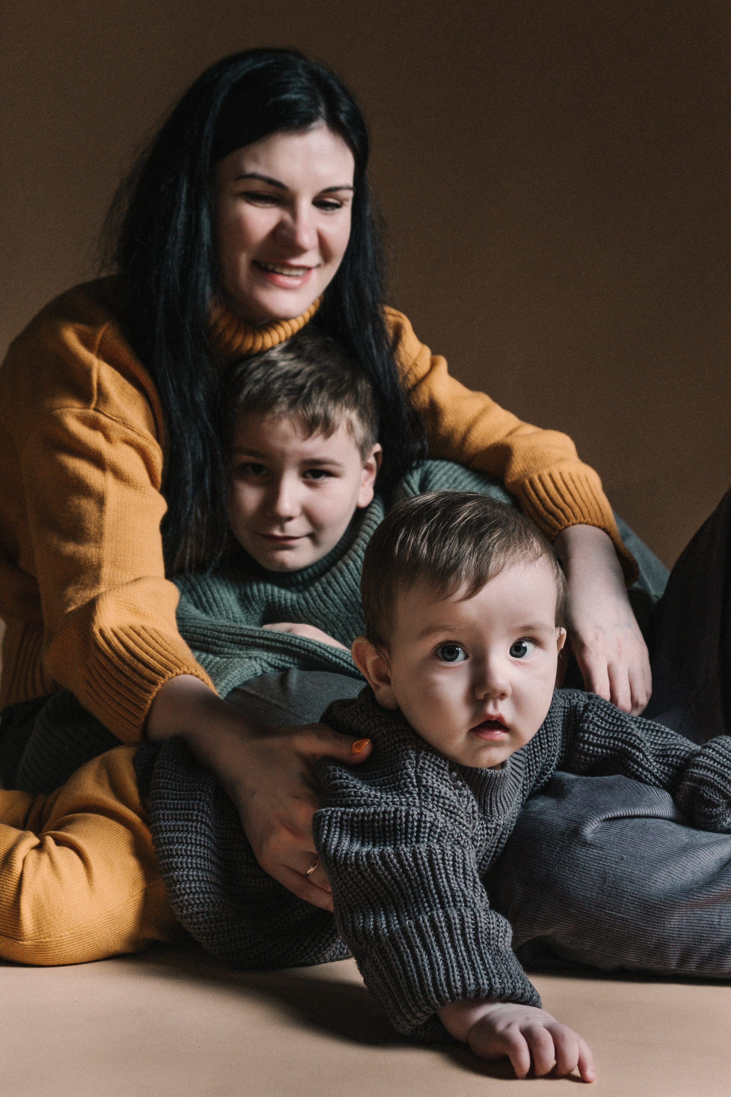 Людмила и сыночки. Самойленко Надежда фотограф