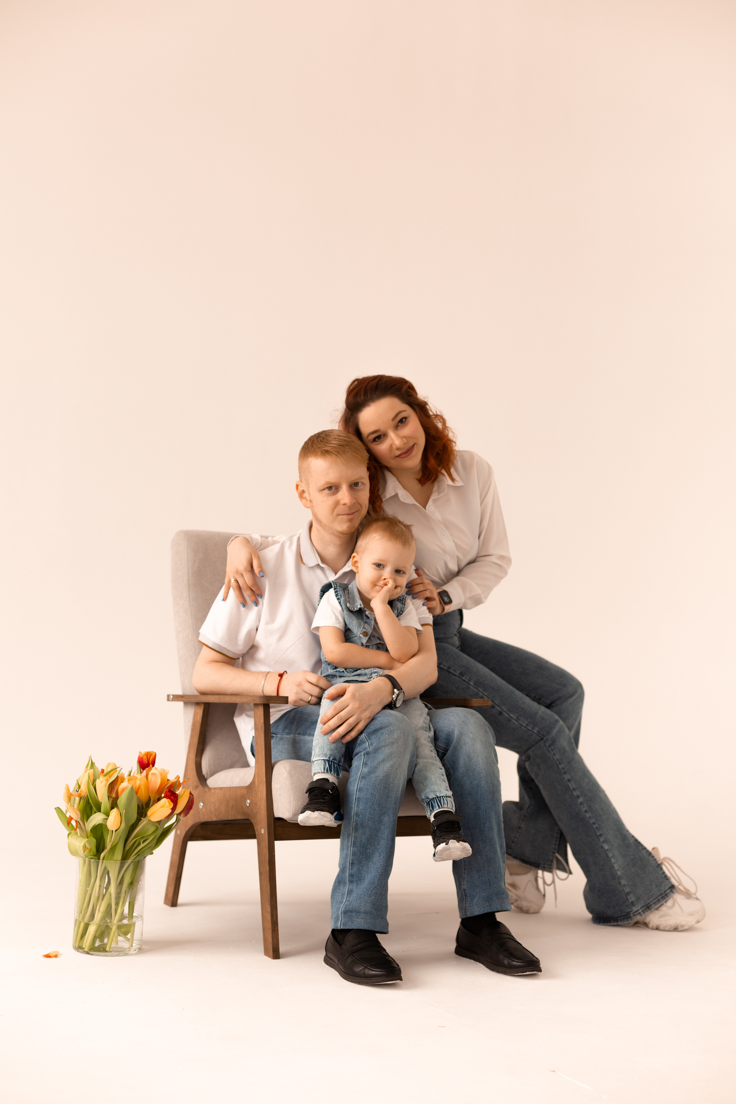 папа, мама и сын