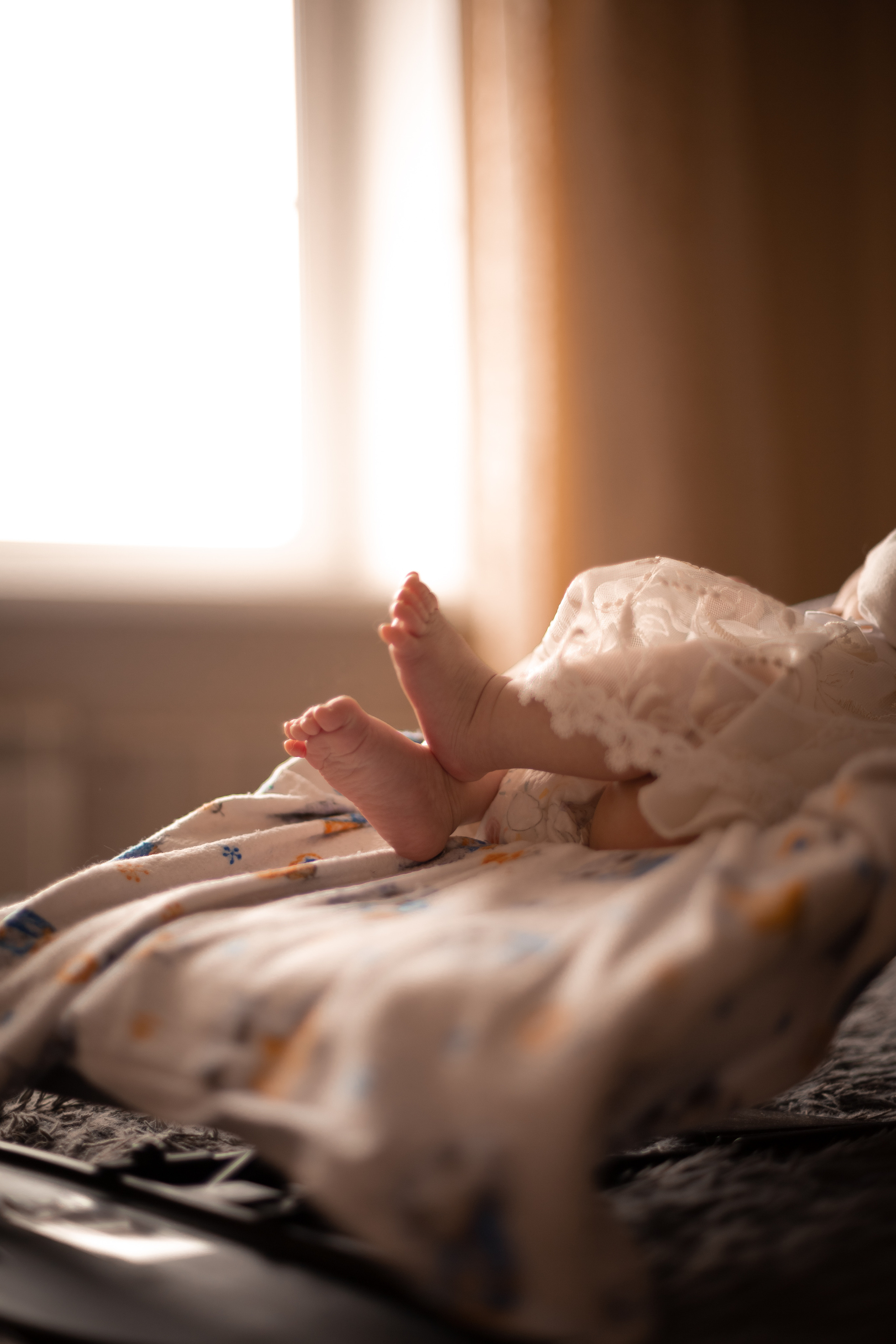 ножки младенца