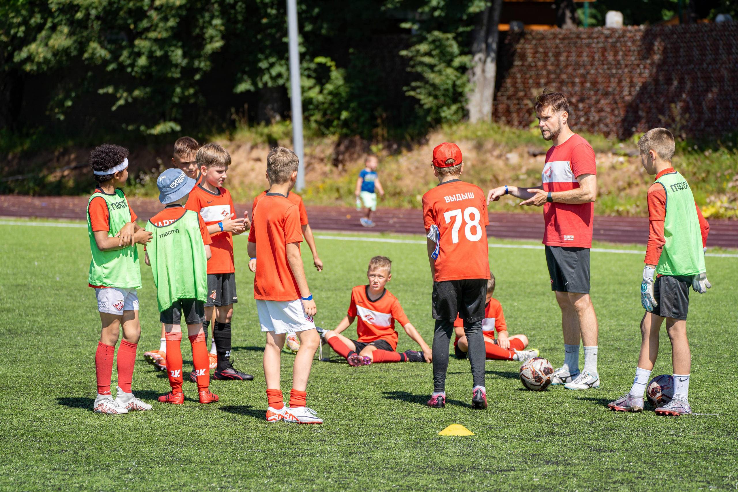 Спортивный лагерь «Спартак Орехово-Кэмп 2024». Фото и видео съёмка на заказ. VAU Studia. Москва