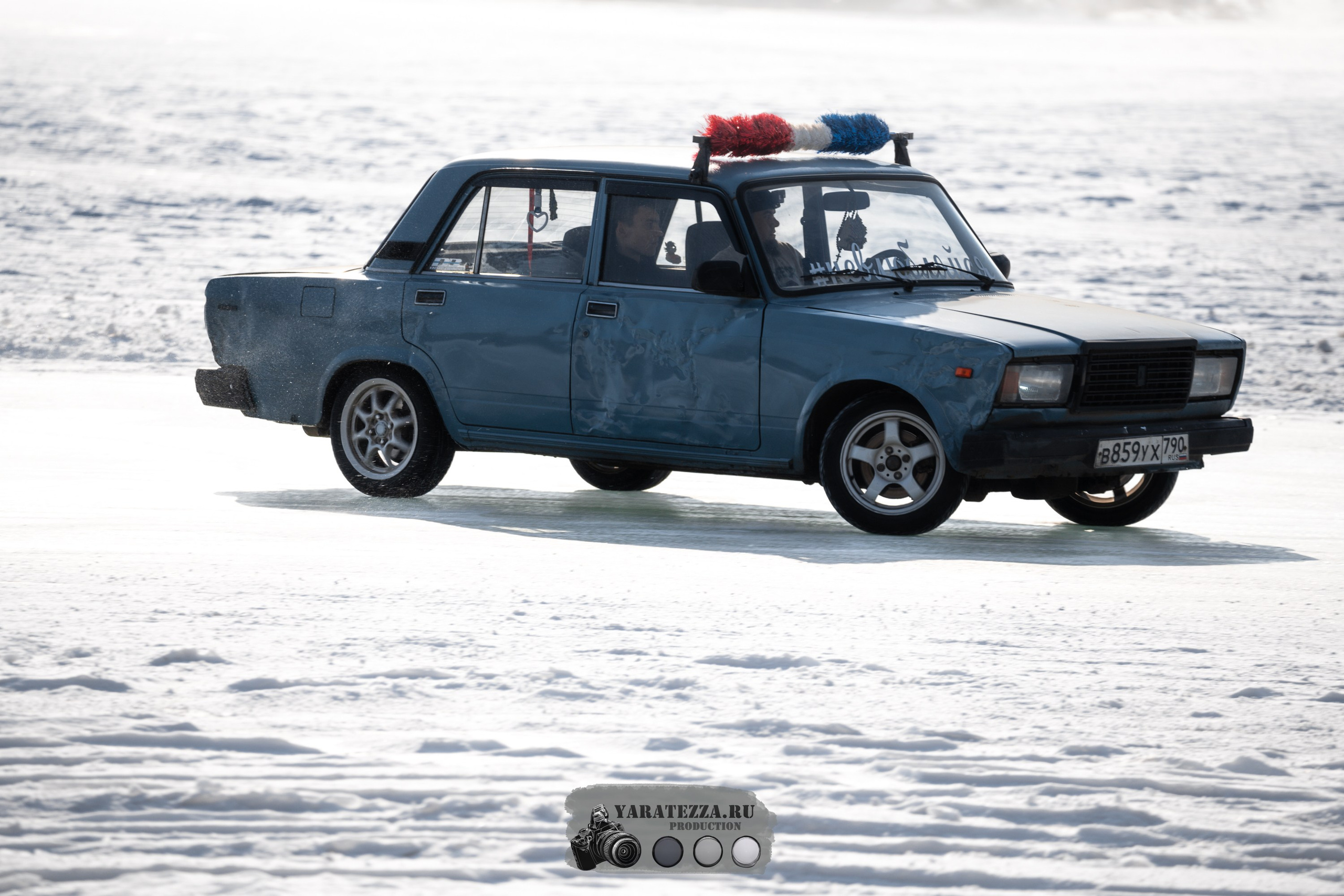 Тренировочный день на ледовой трассе. Yaratezza production