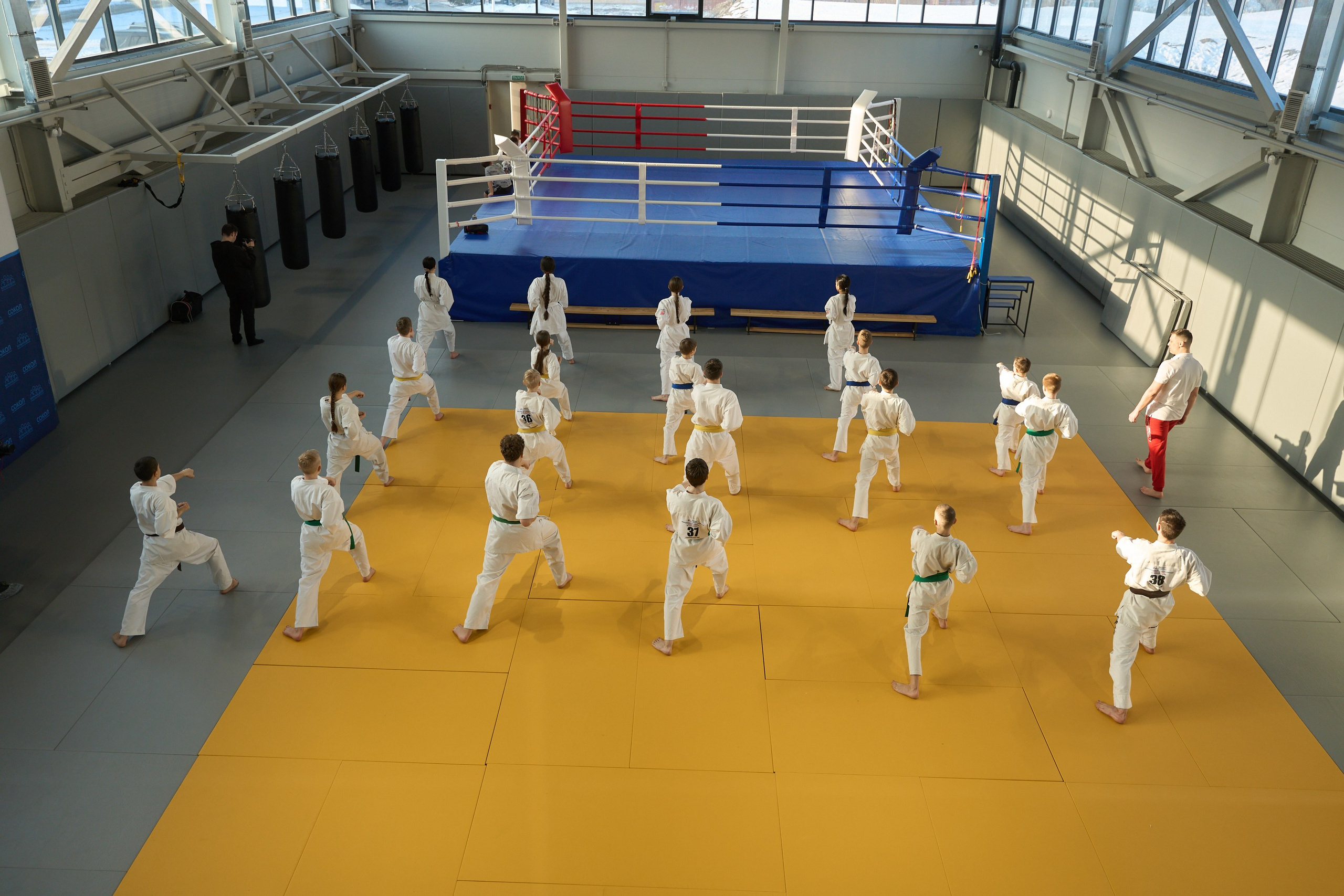 Открытие центров спортивных единоборств «Сокол» Красноярск/Дивногорск. Александр Сазонов Красноярск