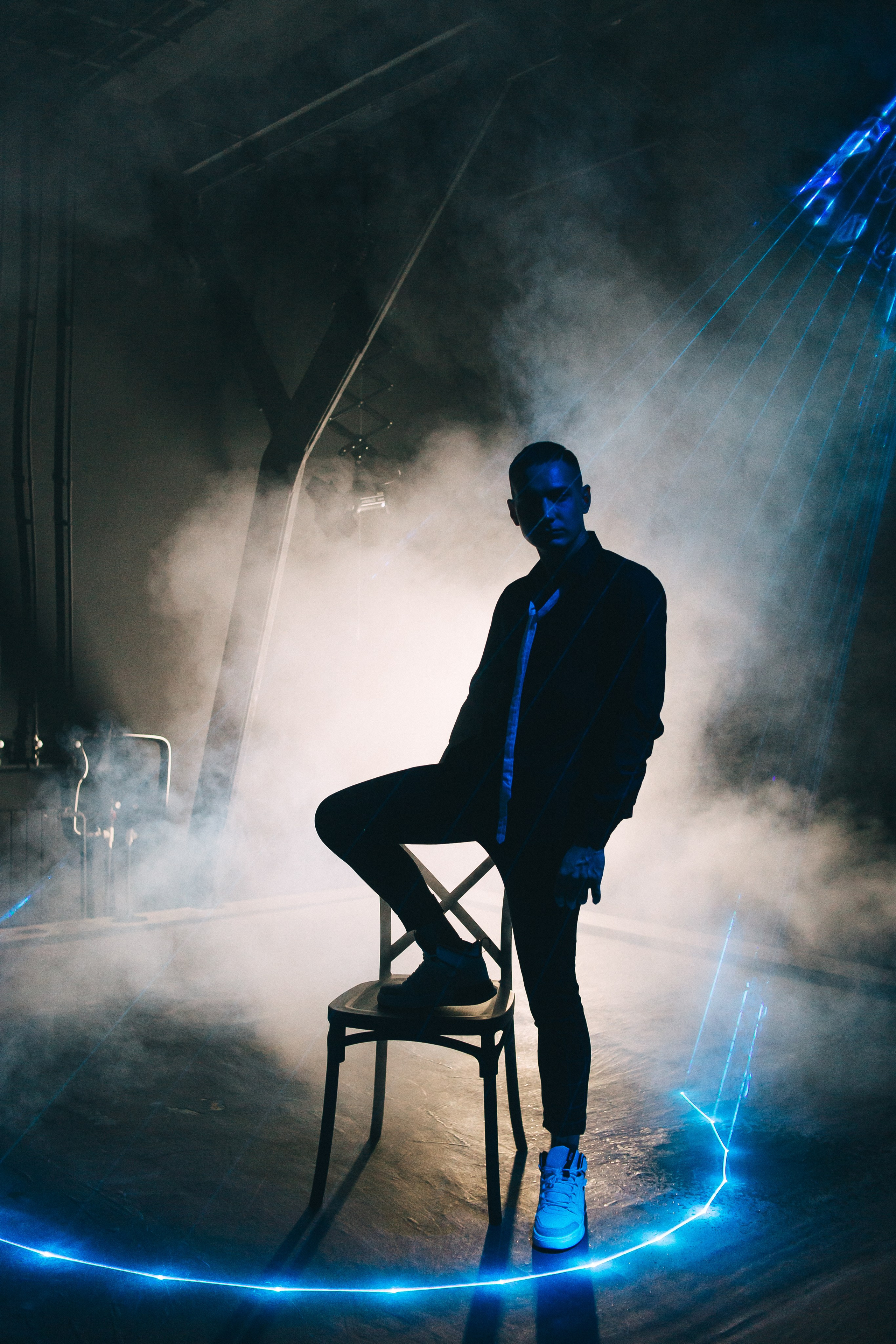 Евгений. Съёмка с лазером. Фотограф Регина Крикунова г. Красноярск