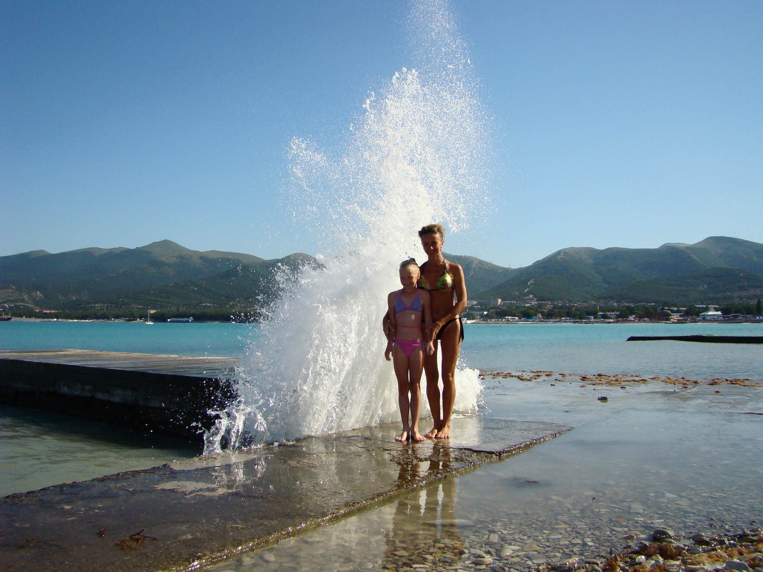 Кабардинка (фото Зевиных) 25.06-24.07.2008. Семейный, Свадебный фотограф СПБ Питер— Романова Екатерина