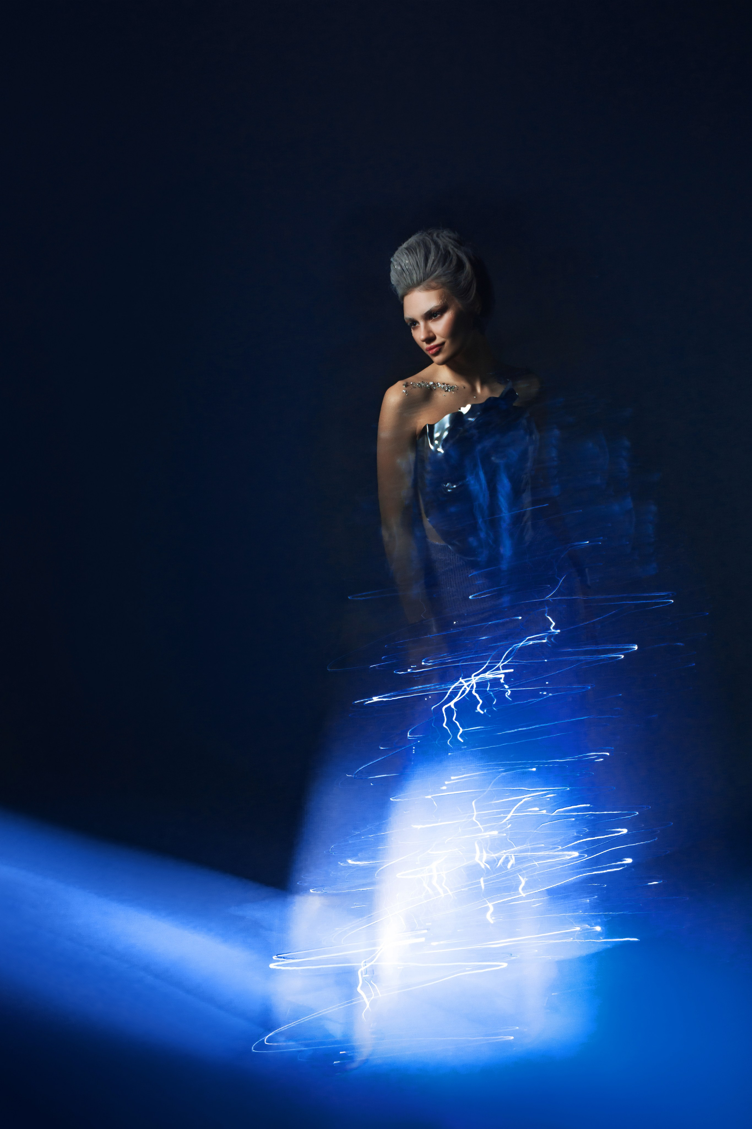 Фотопроект «Времена года». Зима. Снежная королева. Портретный фотограф в Санкт-Петербурге Дмитриева Наталия