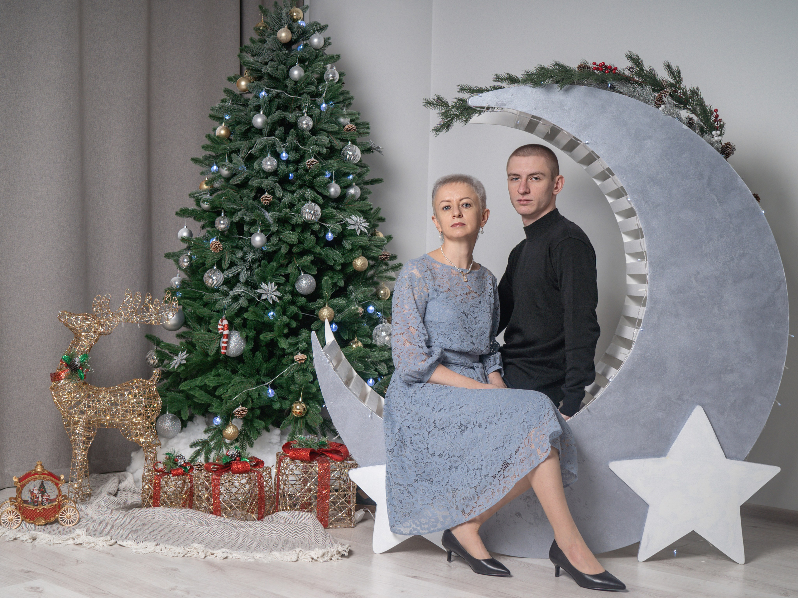 Семья. Фотограф Зинаида Евдокимова