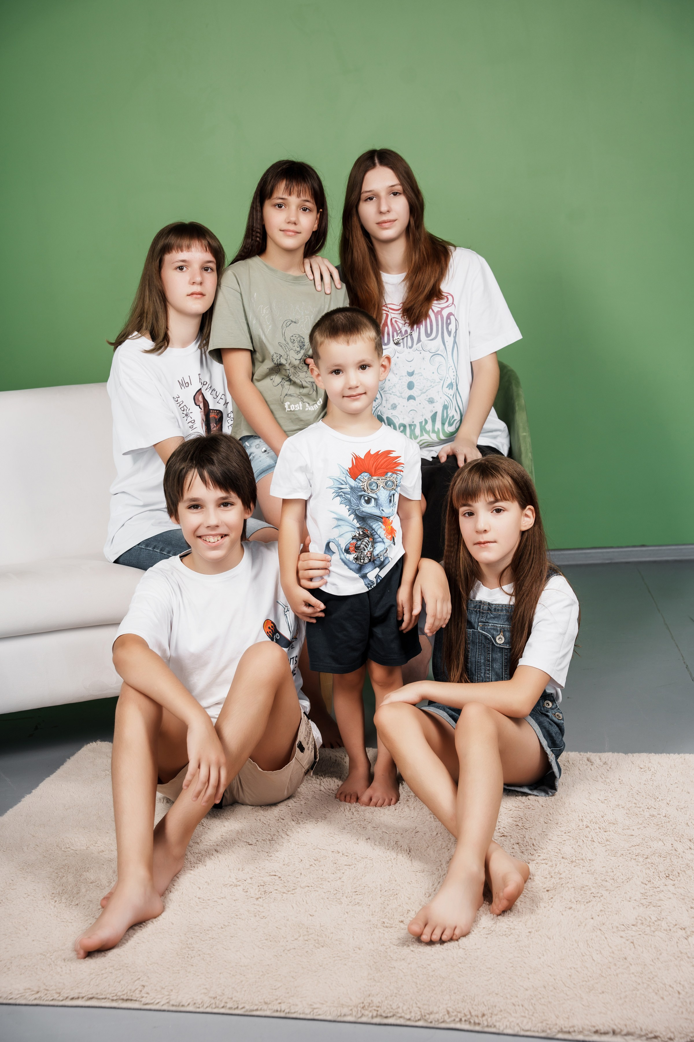 Дети в студии. Ольга Плаксина фотограф в Саратове