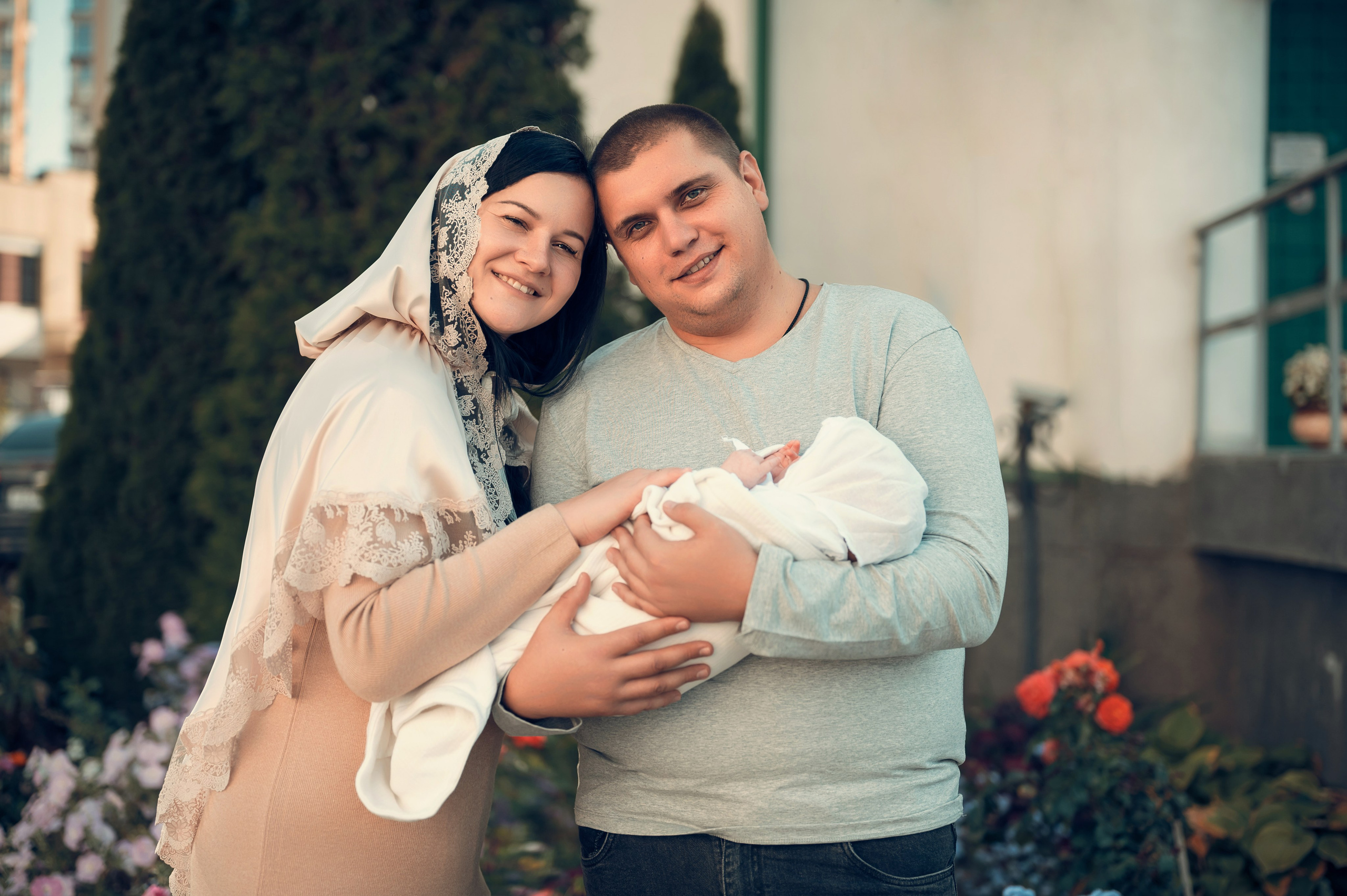 Таинство Крещения Крестовоздвиженский храм. Семейный фотограф Олеся Батурина Рязань