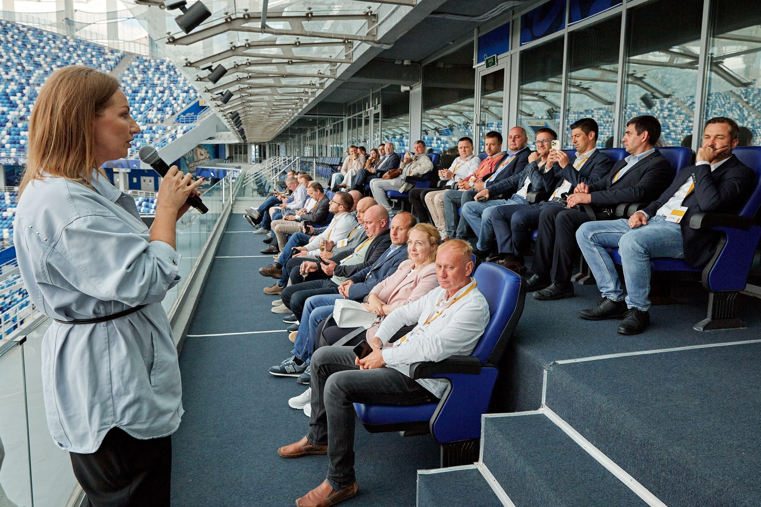 ЕВРАЗ / Конференция All Inclusive / Стадион «Нижний Новгород». Антон Артюшин, портретный фотограф. Москва