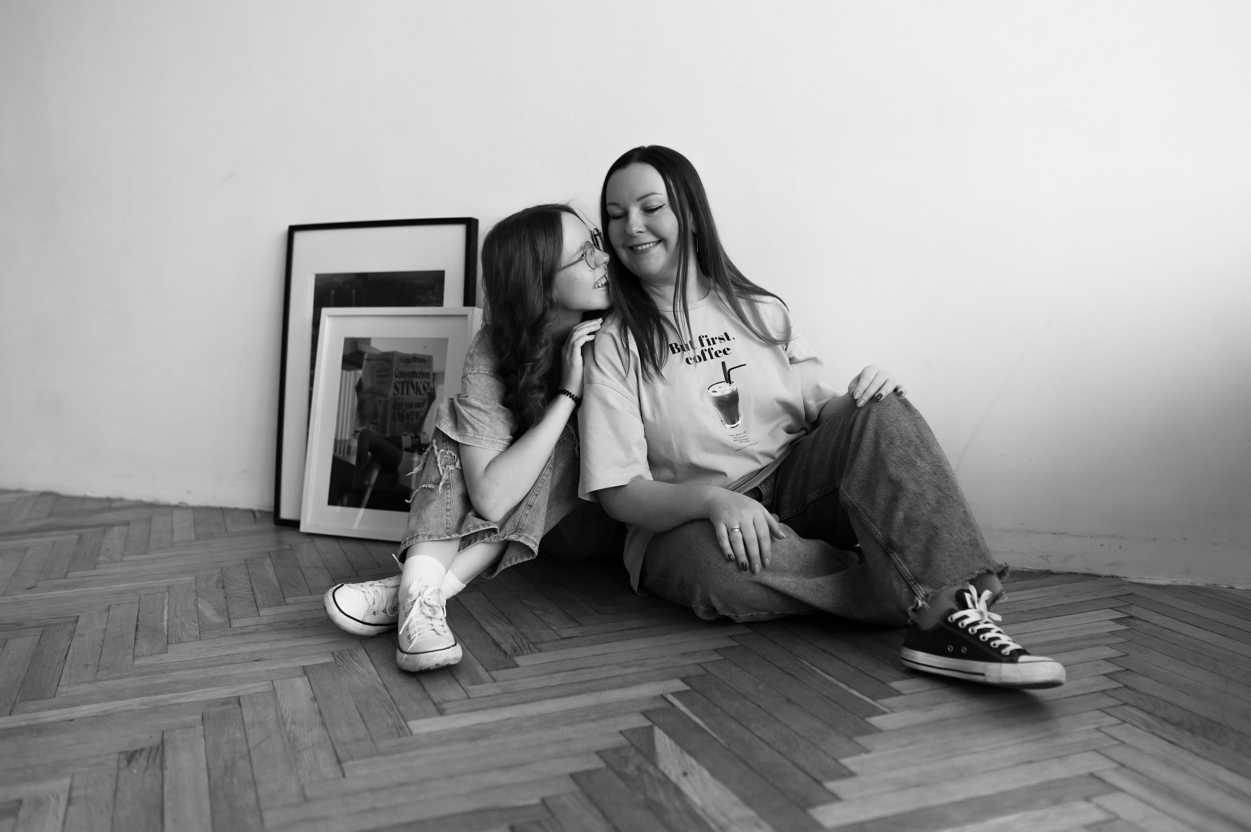 Семья. Минимализм. Фотограф Марина Росси