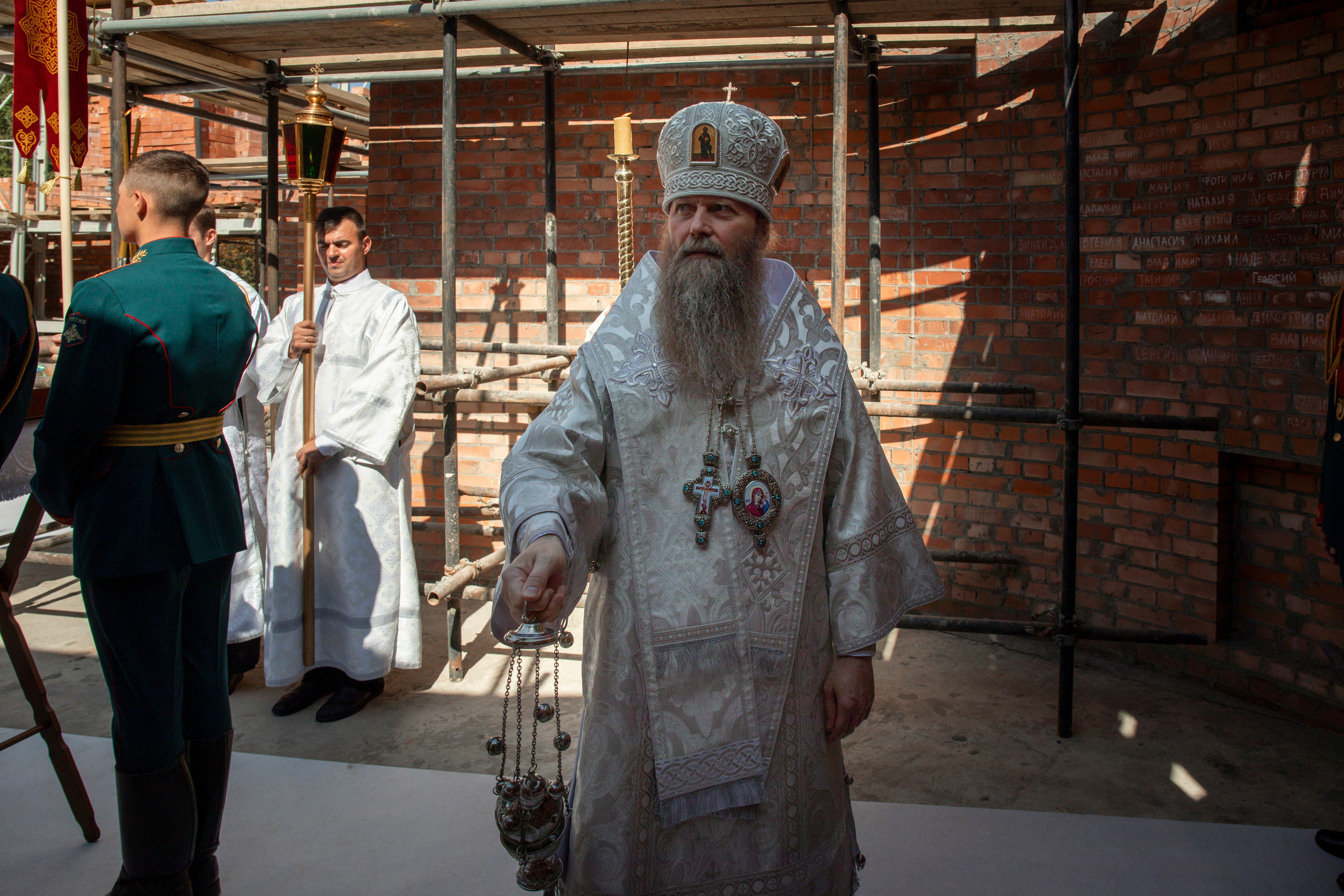 Епископ Силуан Павло-Посадский служба в храме св.Николая 25.08.2024. Арт- фотограф Москва