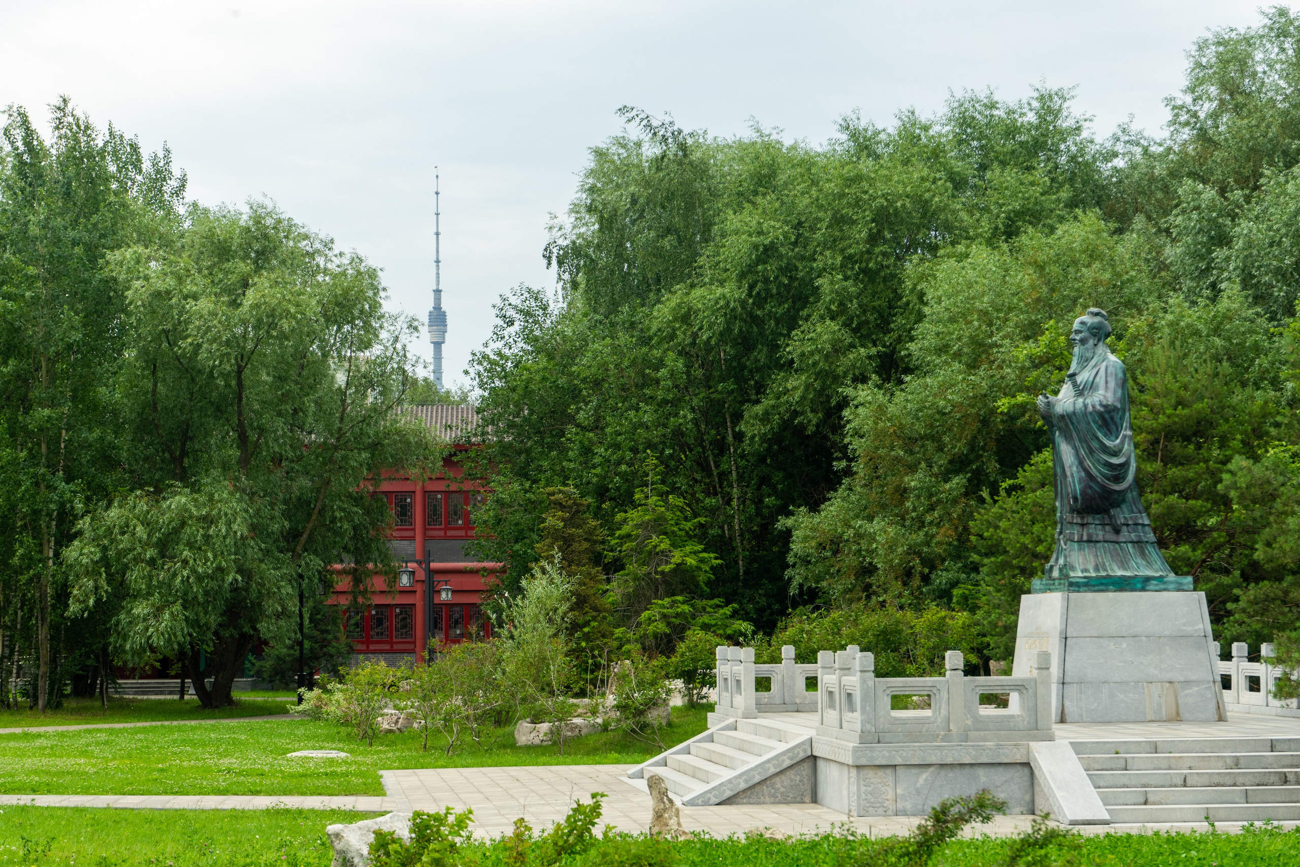 Виды парка Хуамин Москва. Авторские фотографии Чугунова Николая