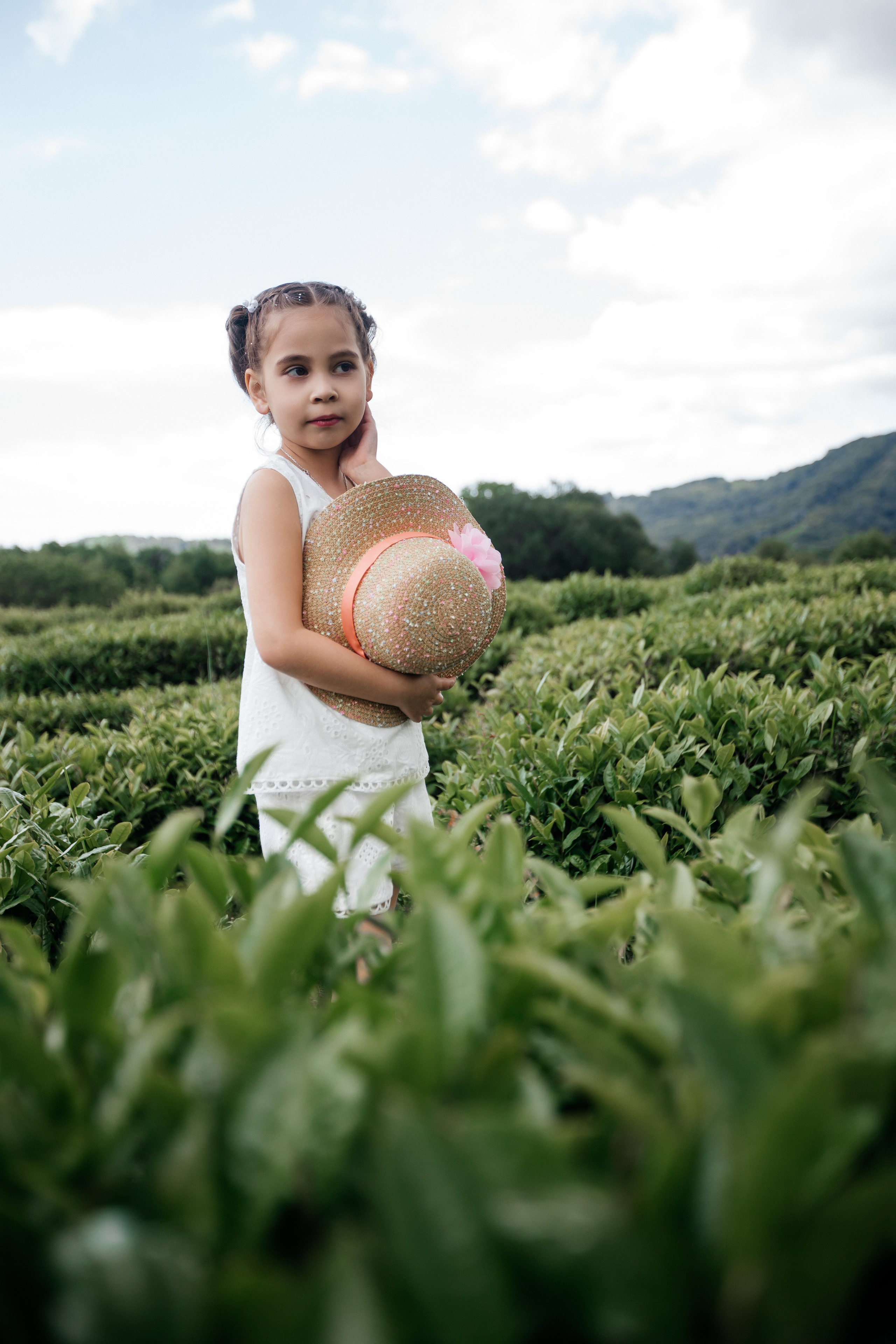 Tea plantation. Efimova Model Agency
