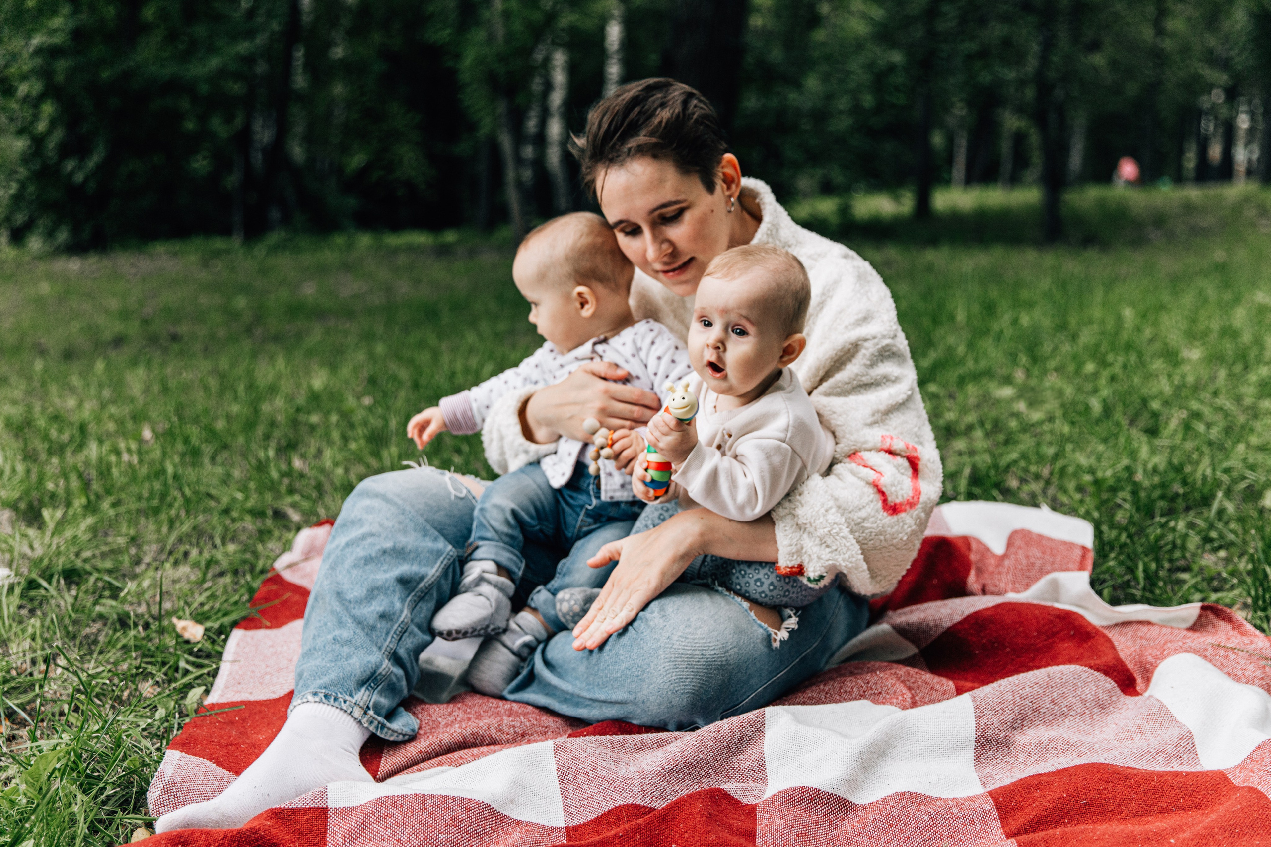 Аня, Вера, Кира и мама. Фотограф-анималист в Москве Соломонова Варвара