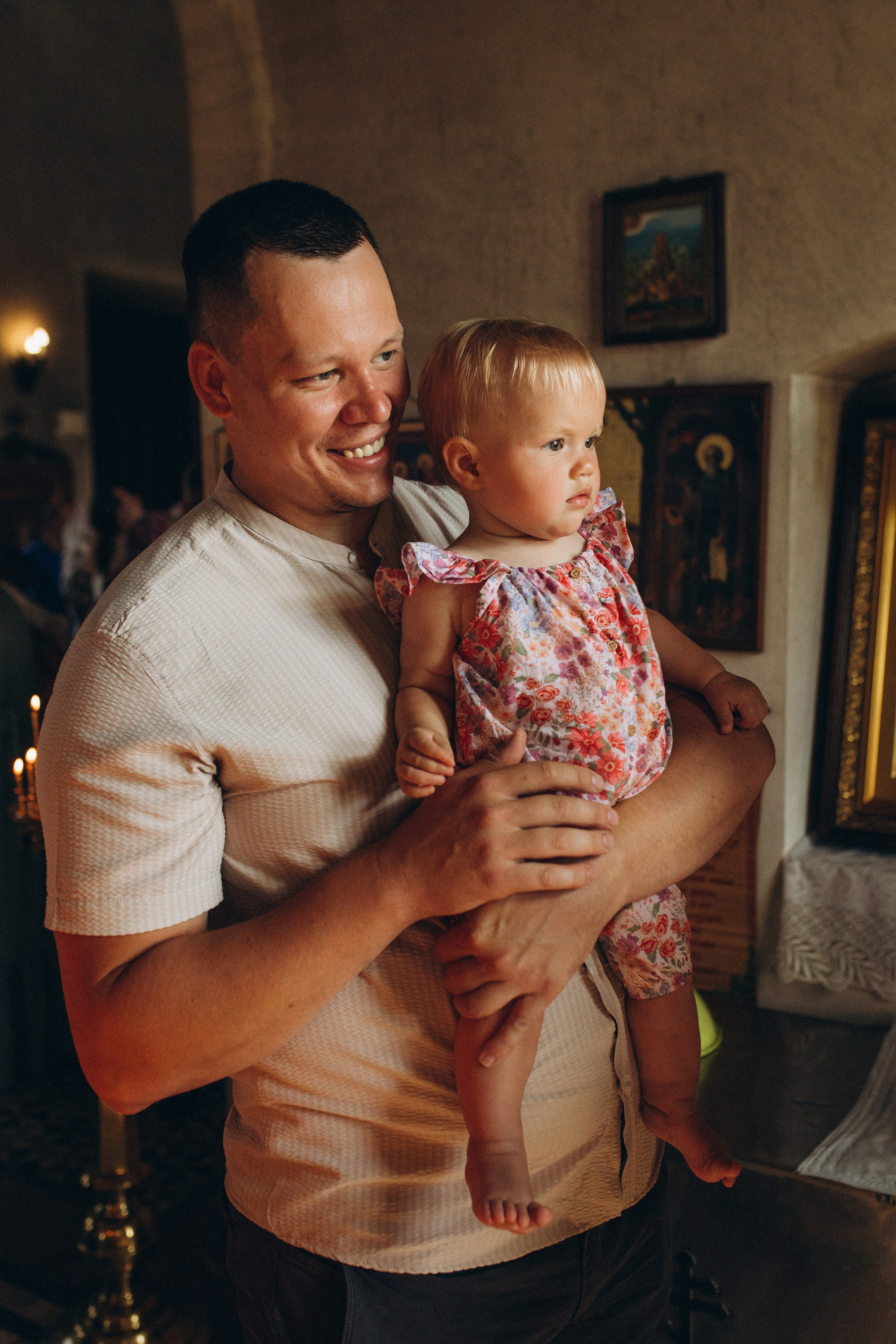 Крещение Марии. Семейный фотограф в Обнинске