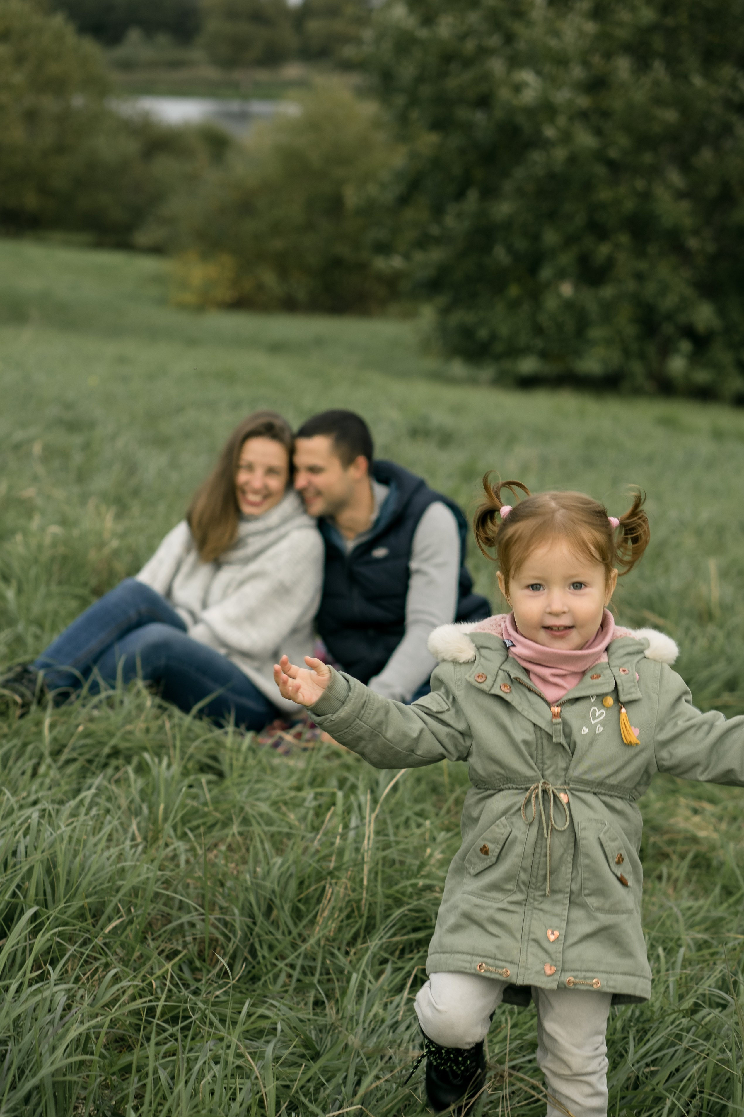 Семья Алеси и Ульяны на природе. Фотограф Ольга Игорева
