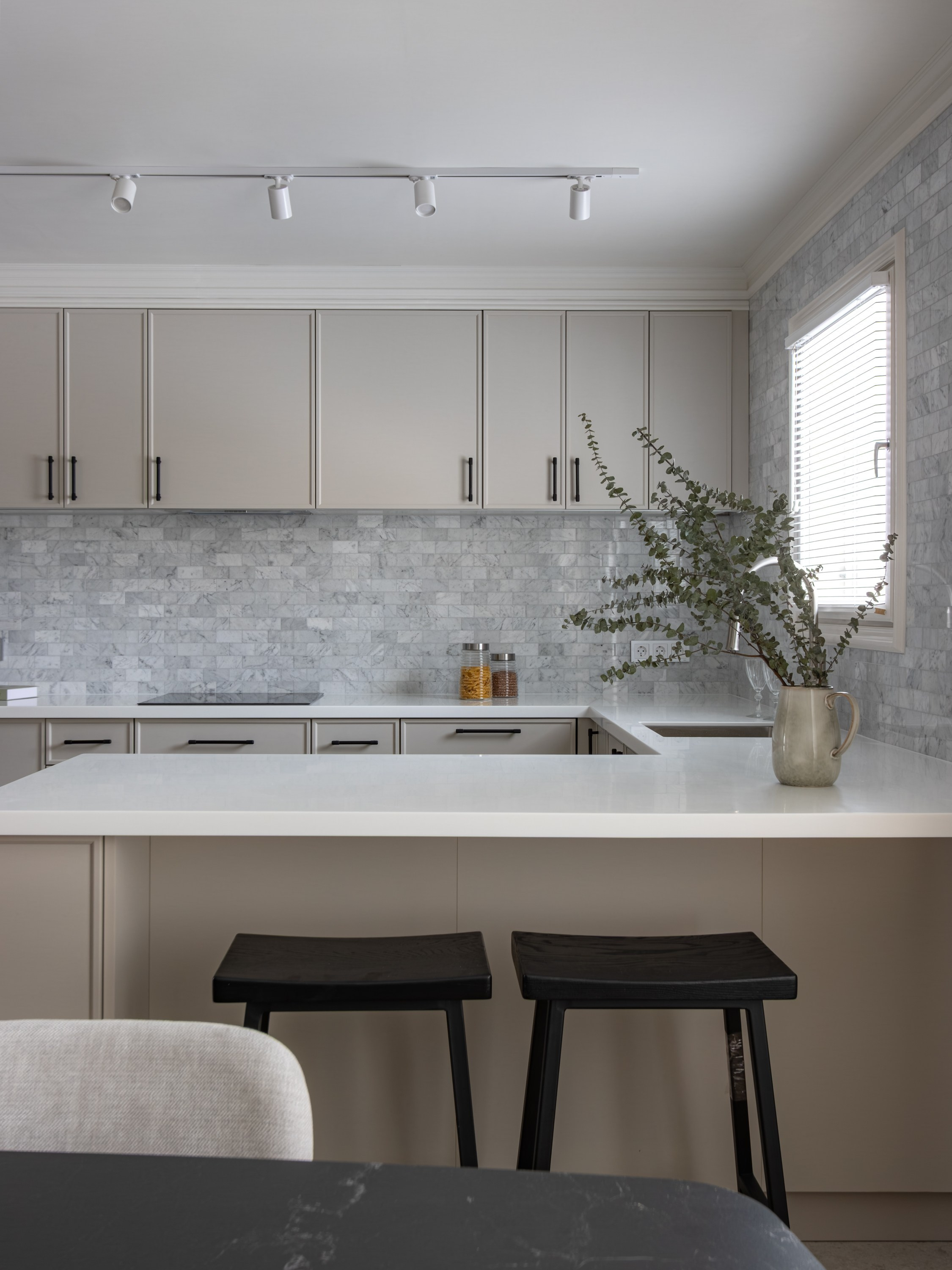 Таунхауз дизайнера Олеси Тищенко, 2026. Интерьерный фотограф в Санкт-Петербурге